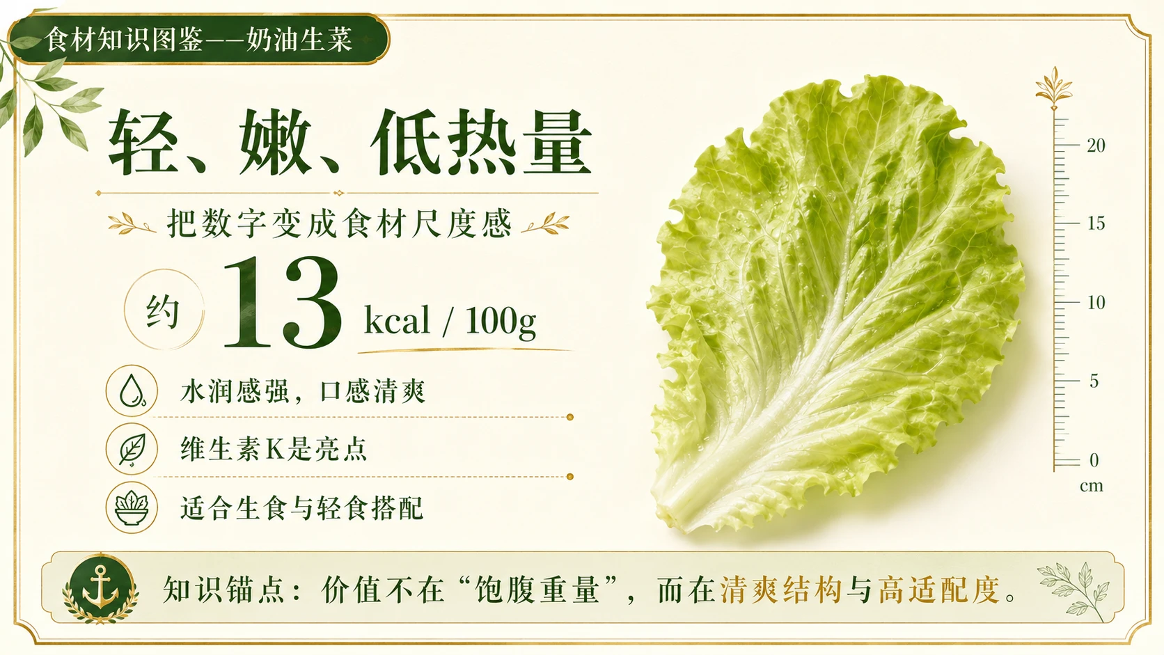 万物知识图鉴系列作品PPT——奶油生菜 - 预览图4
