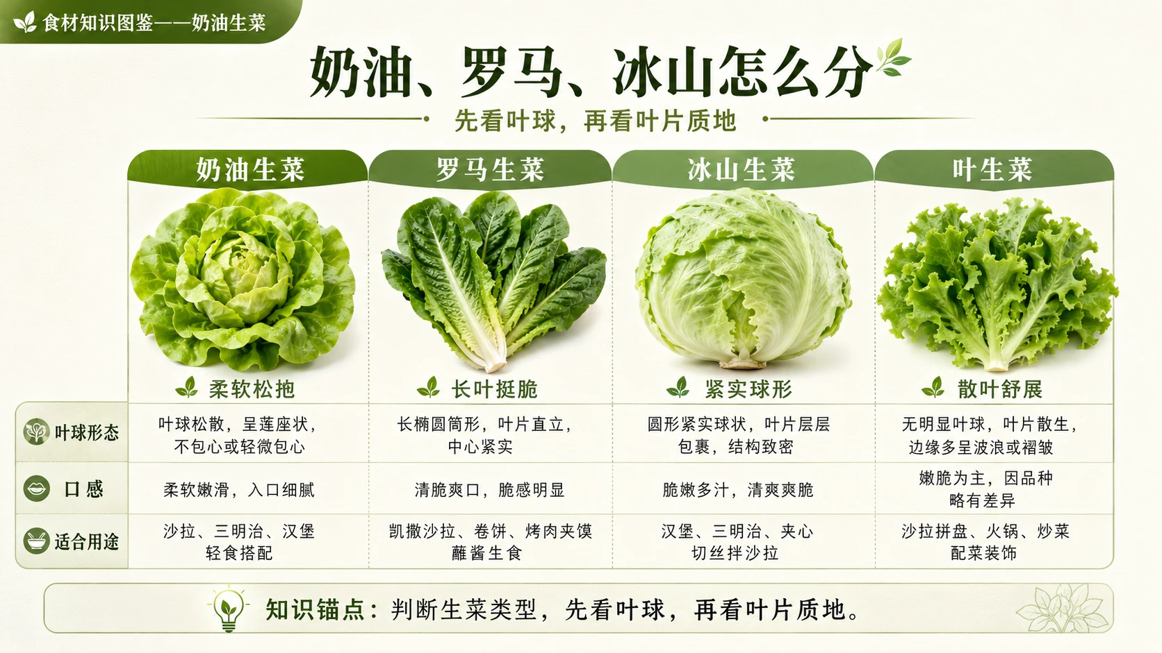 万物知识图鉴系列作品PPT——奶油生菜 - 预览图8