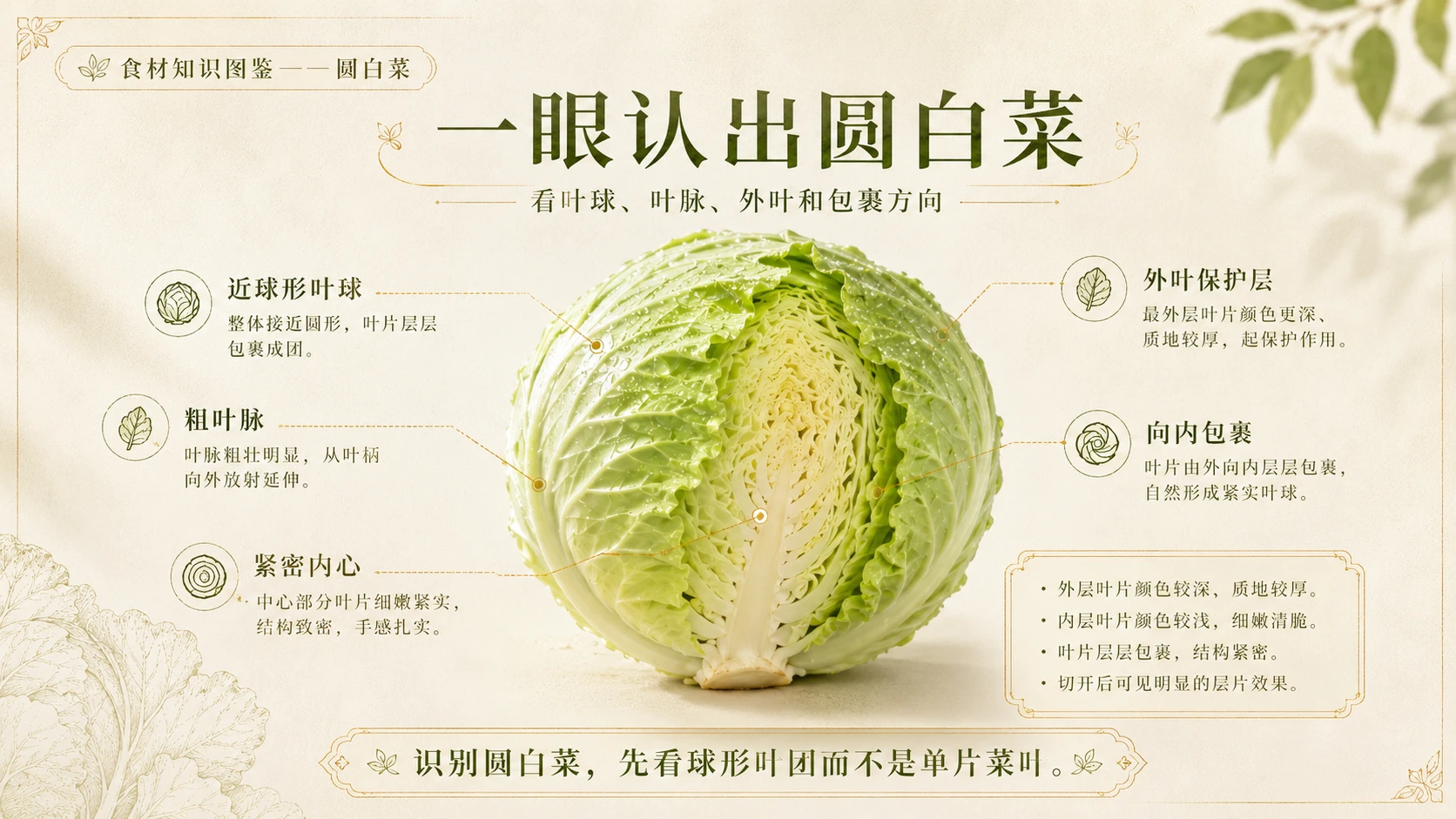 万物知识图鉴系列作品PPT——圆白菜 - 预览图3