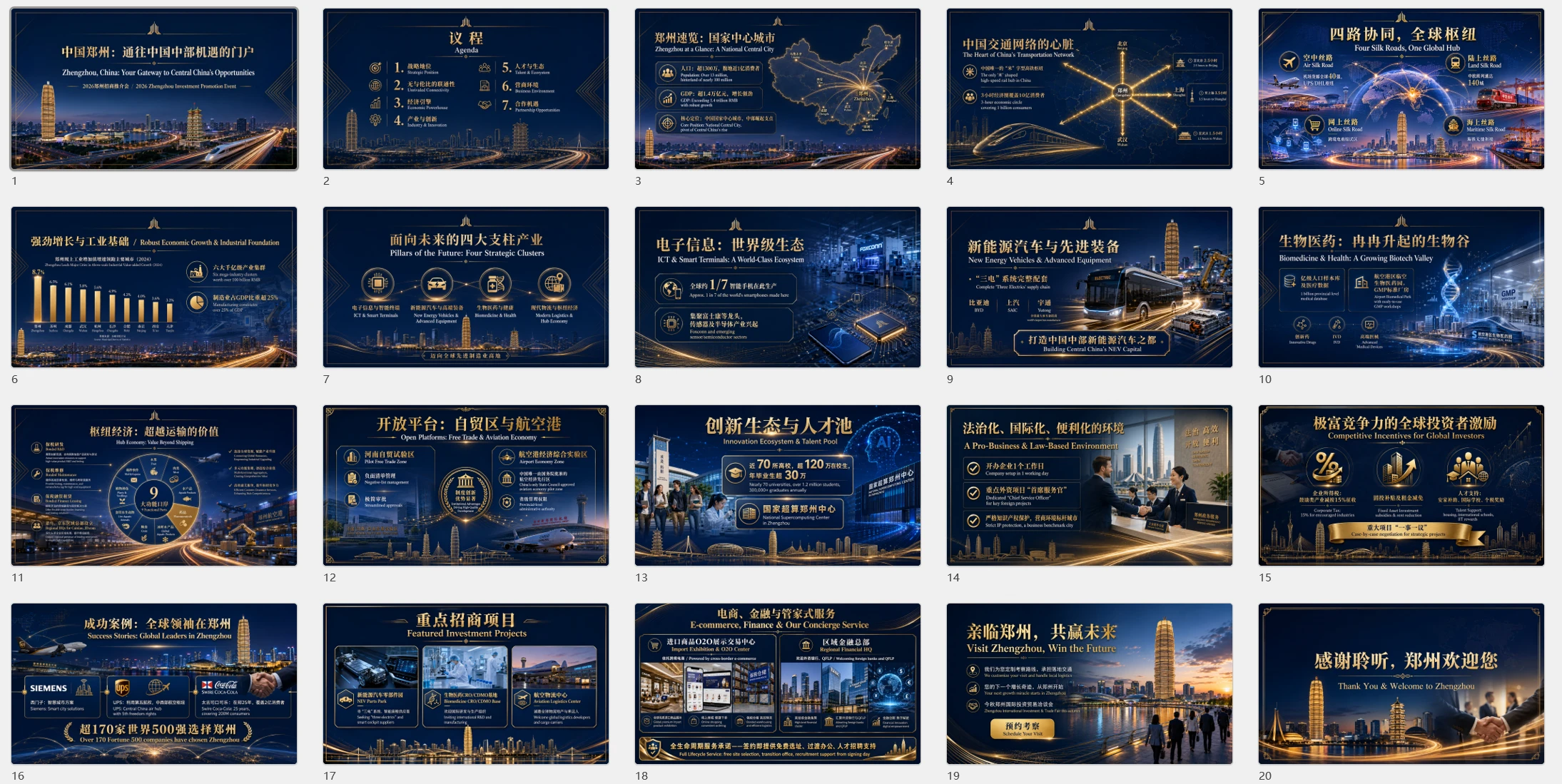郑州城市推介PPT - 预览图10