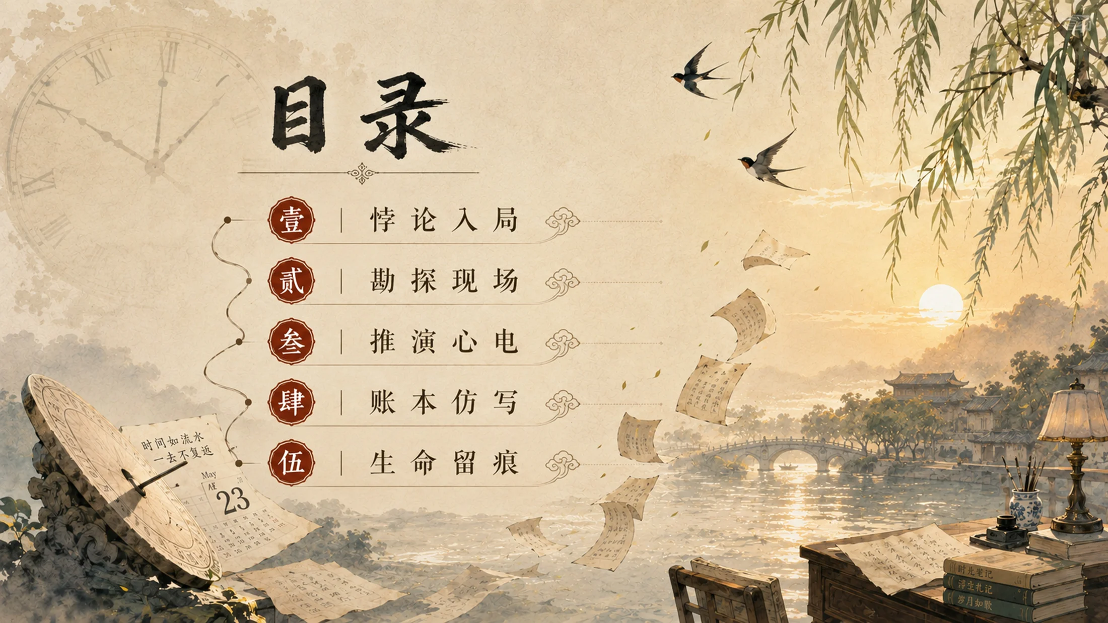 部编版小学语文六年级下册《匆匆》PPT课件｜朱自清散文诗意公开课模板 - 预览图2