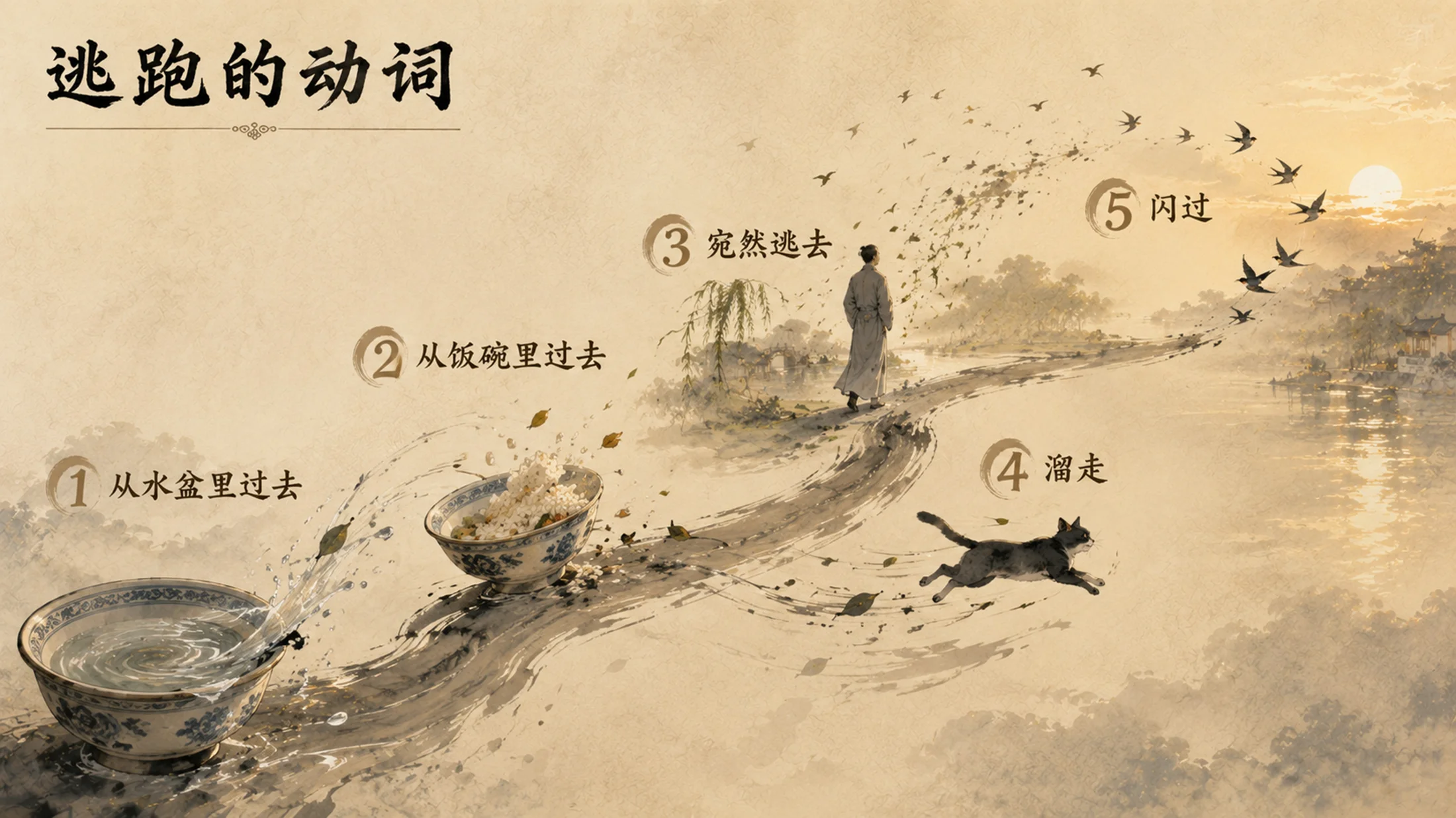 部编版小学语文六年级下册《匆匆》PPT课件｜朱自清散文诗意公开课模板 - 预览图6