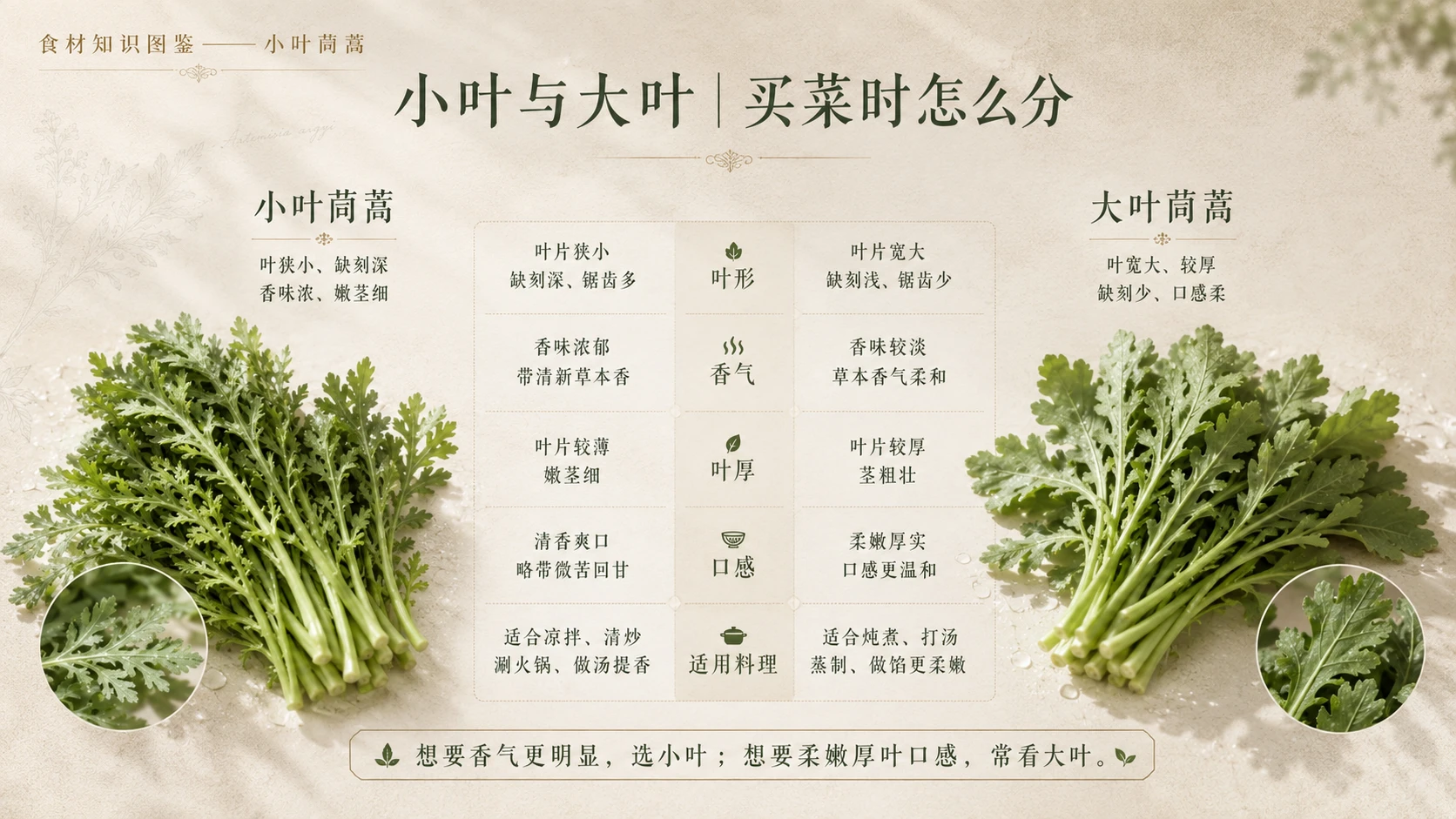 万物知识图鉴系列作品PPT——小叶茼蒿 - 预览图8