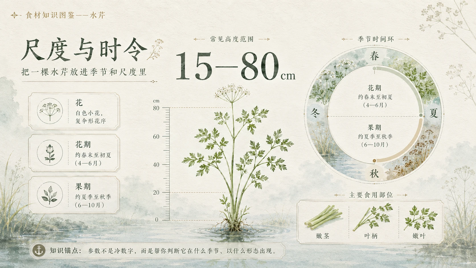 万物知识图鉴系列作品PPT——水芹 - 预览图4