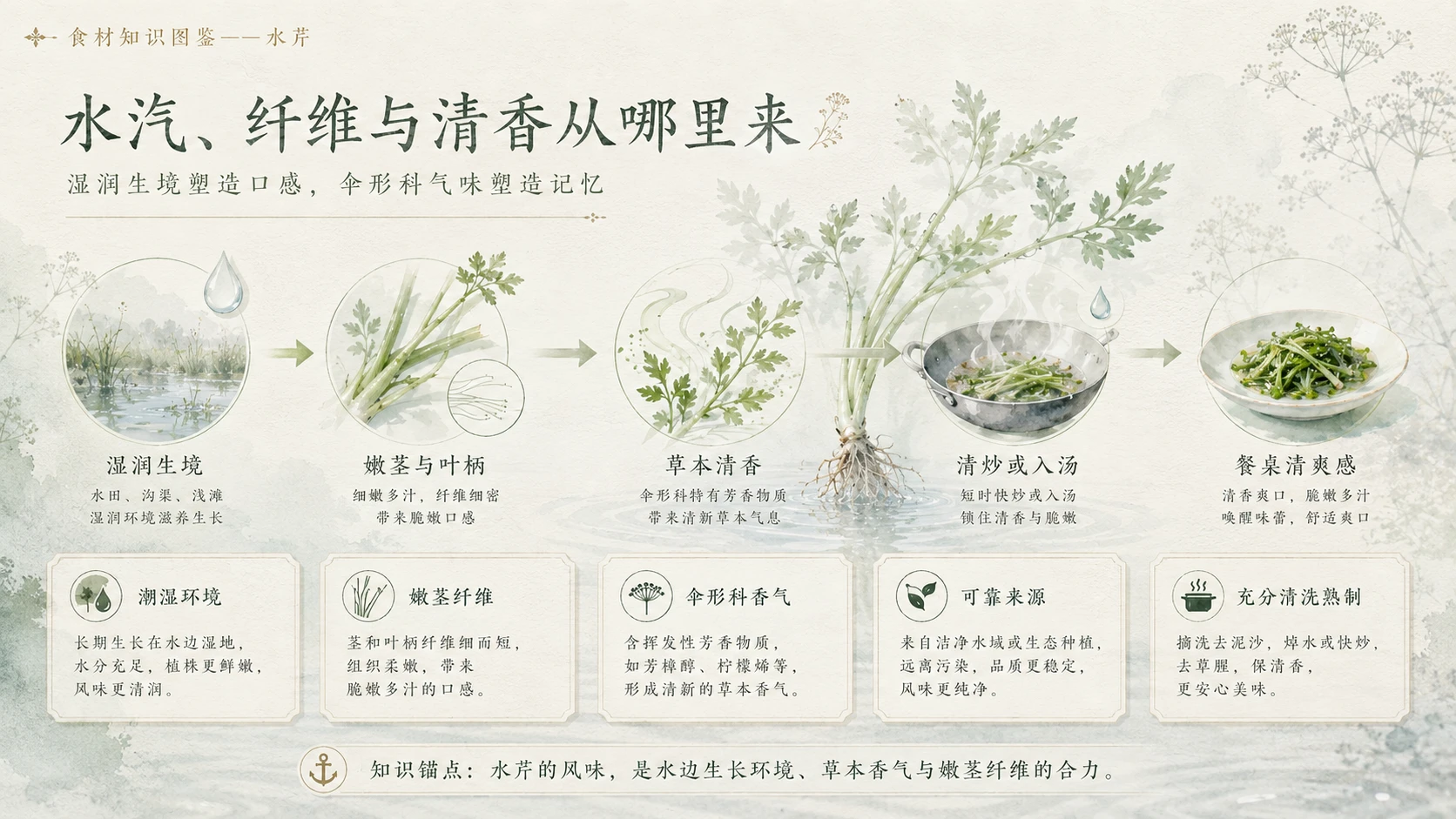 万物知识图鉴系列作品PPT——水芹 - 预览图6