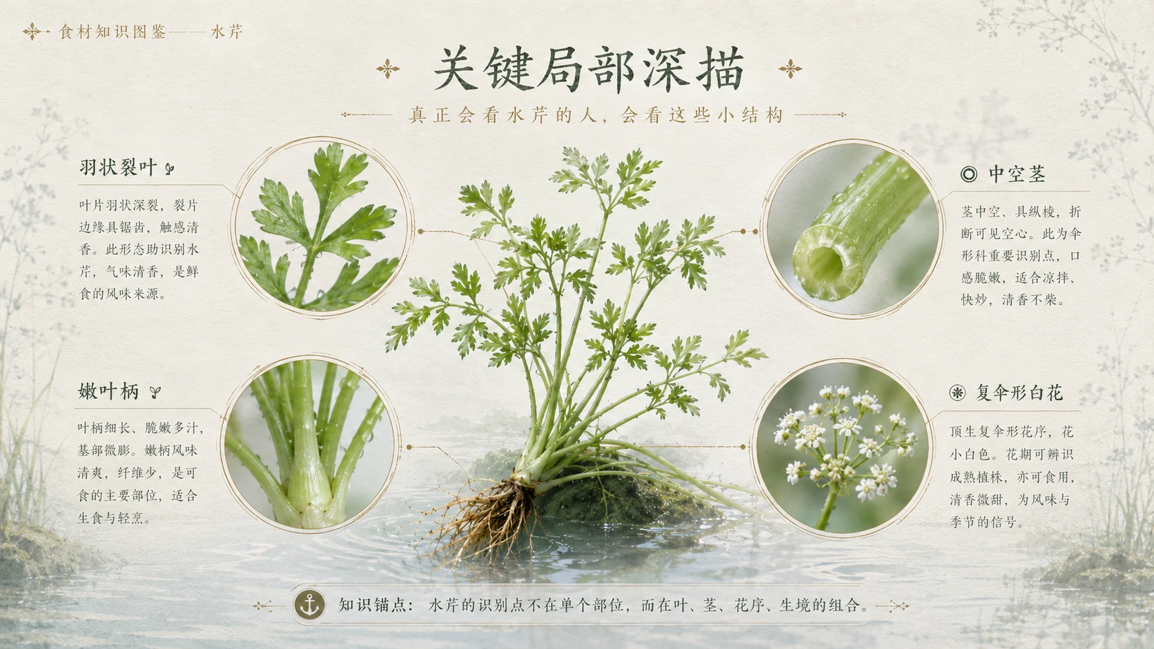 万物知识图鉴系列作品PPT——水芹 - 预览图7