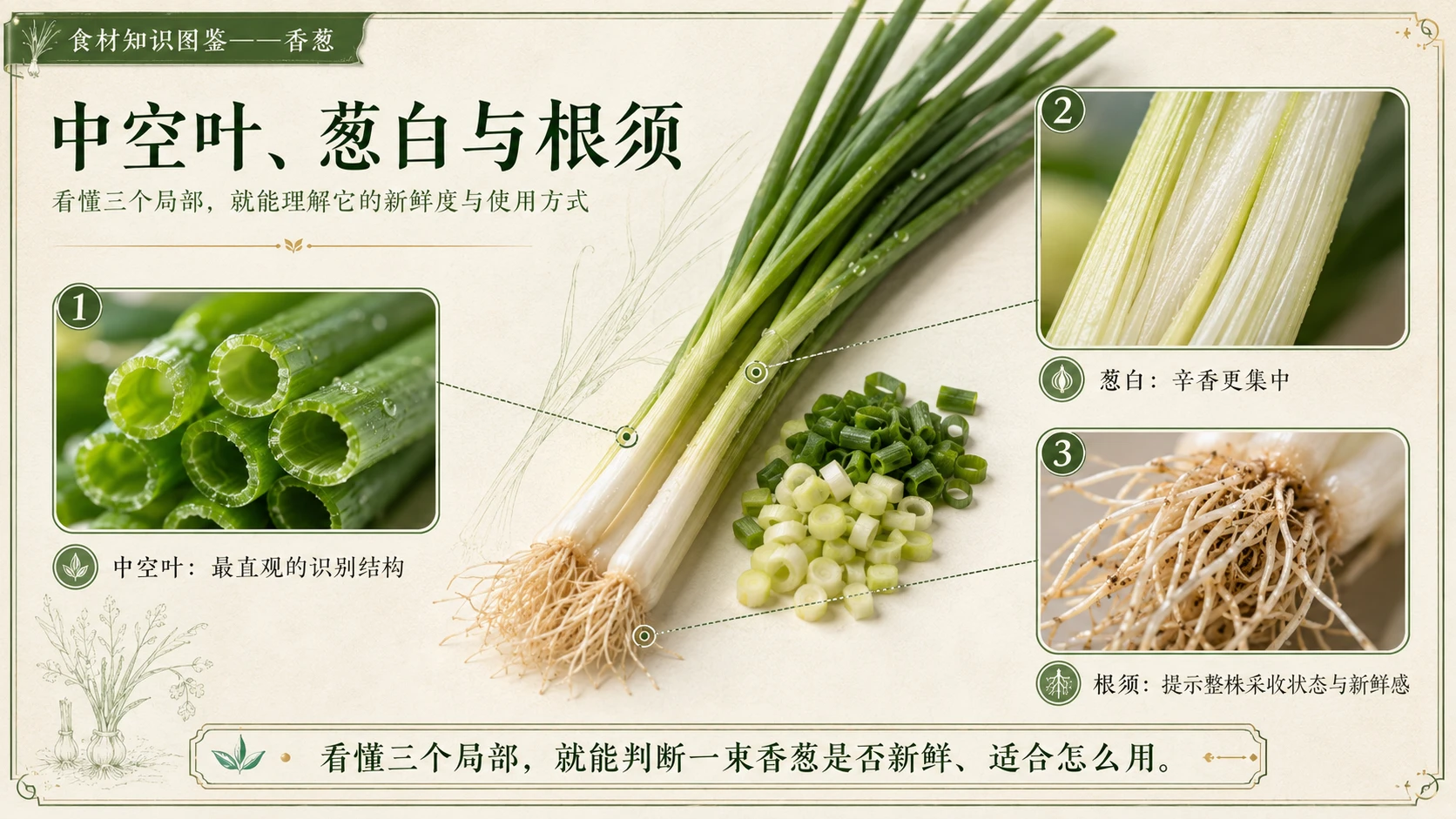 万物知识图鉴系列作品PPT——香葱 - 预览图7