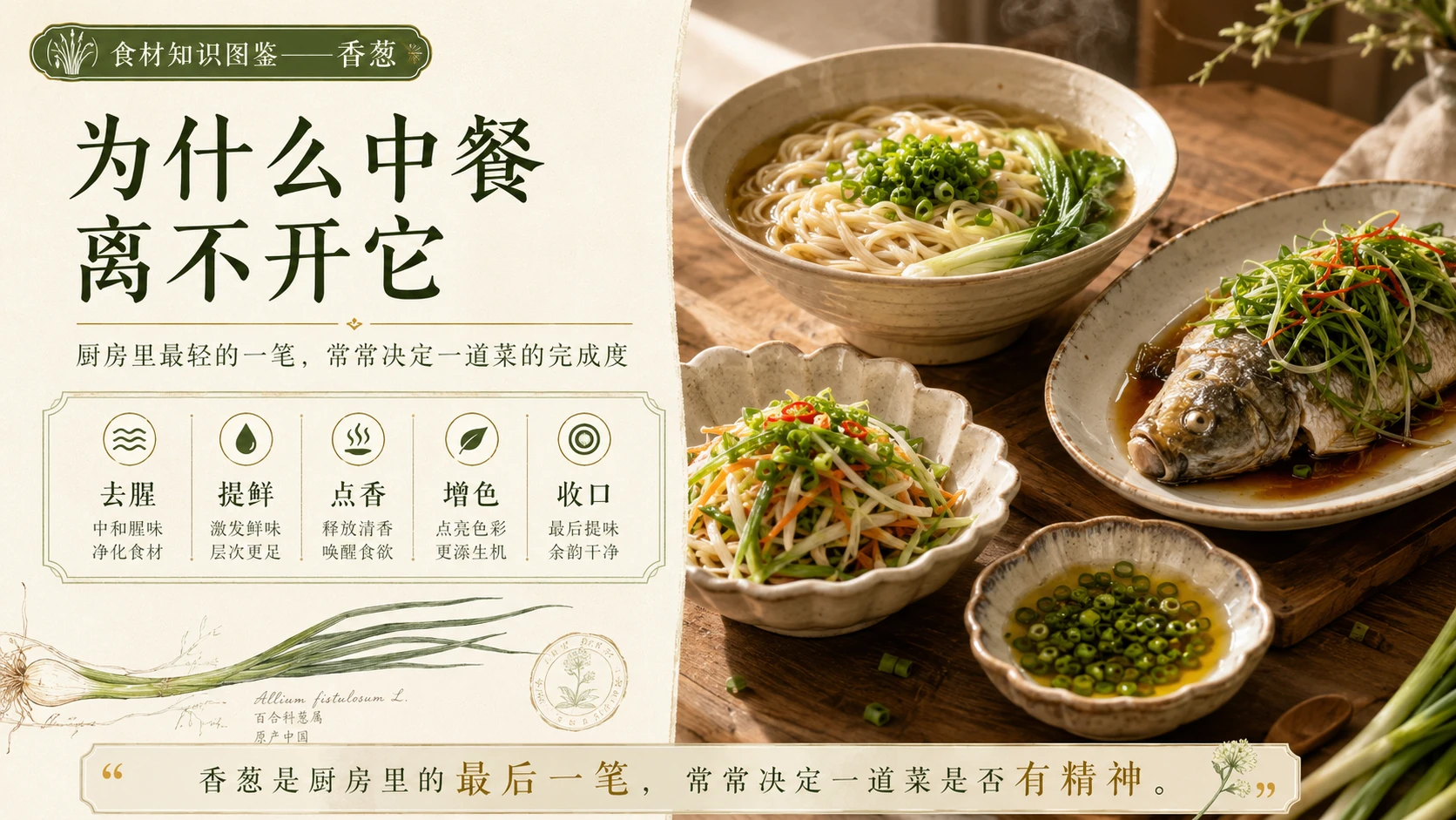 万物知识图鉴系列作品PPT——香葱 - 预览图9