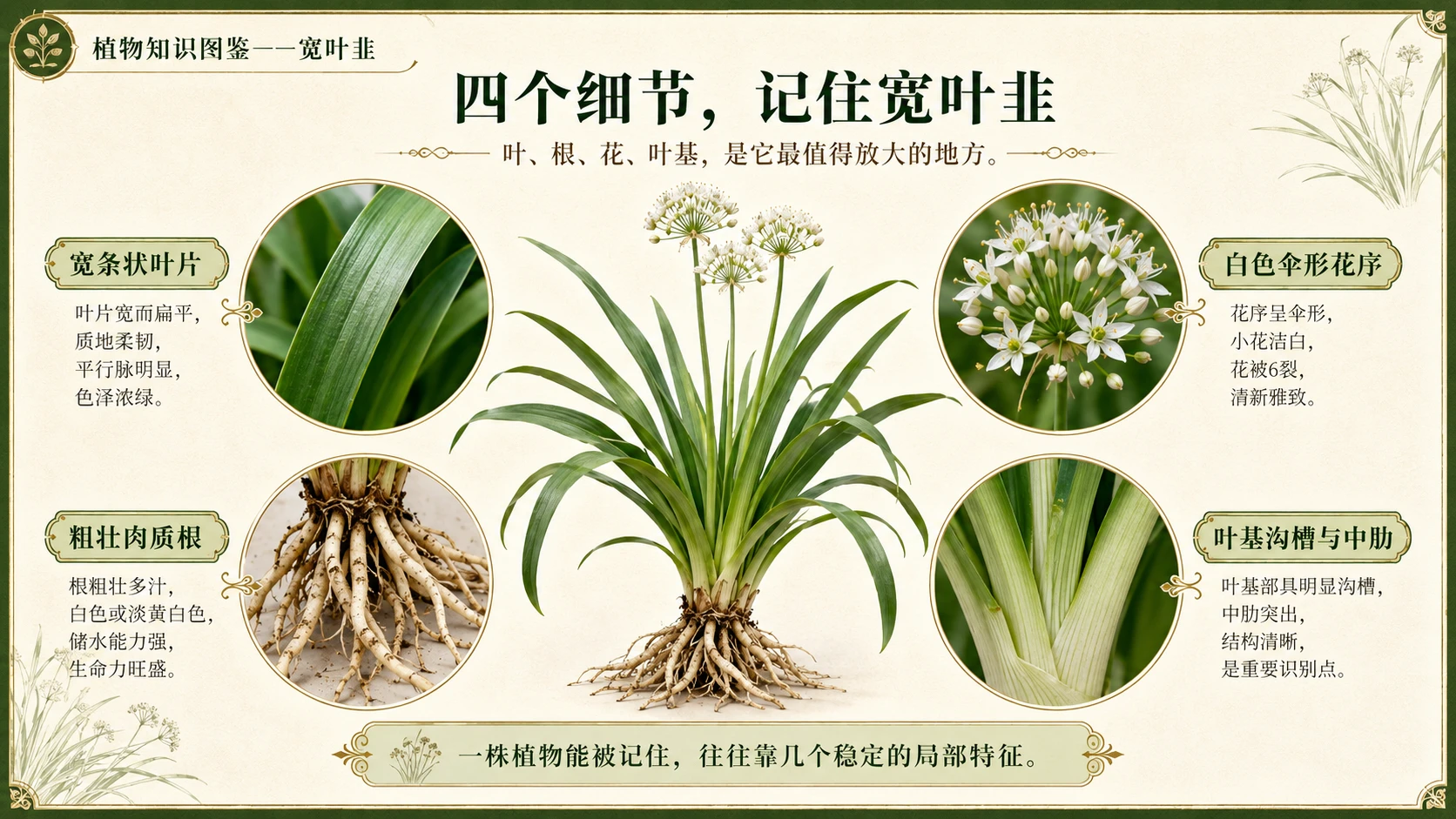 万物知识图鉴系列作品PPT——宽叶韭 - 预览图7