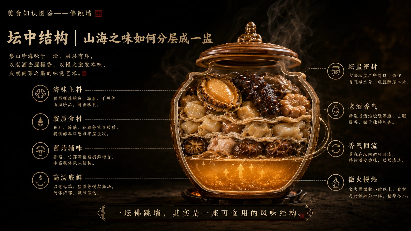 万物知识图鉴系列作品PPT——佛跳墙 - 预览图5
