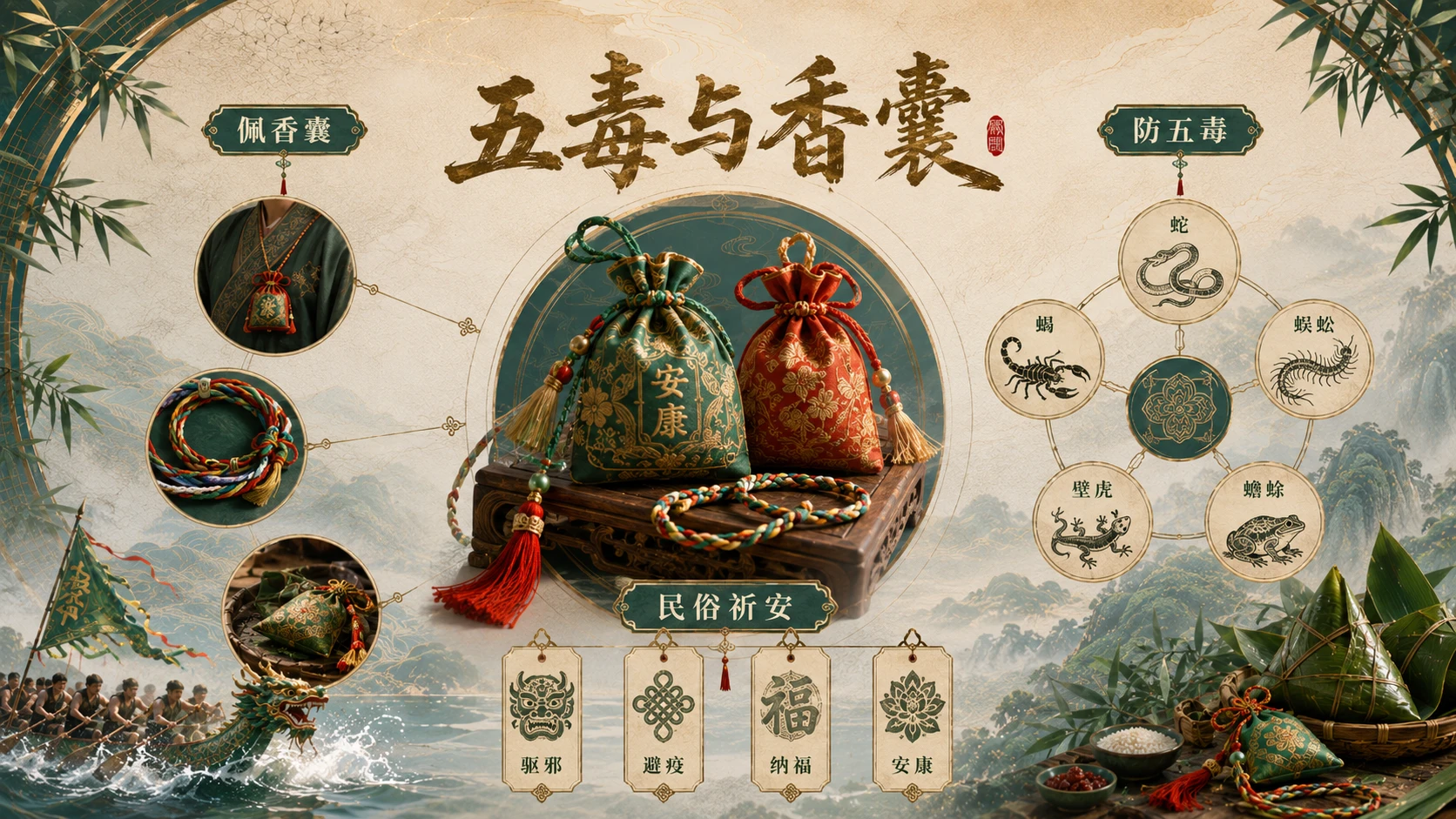 节日科普系列作品PPT——端午节 - 预览图12