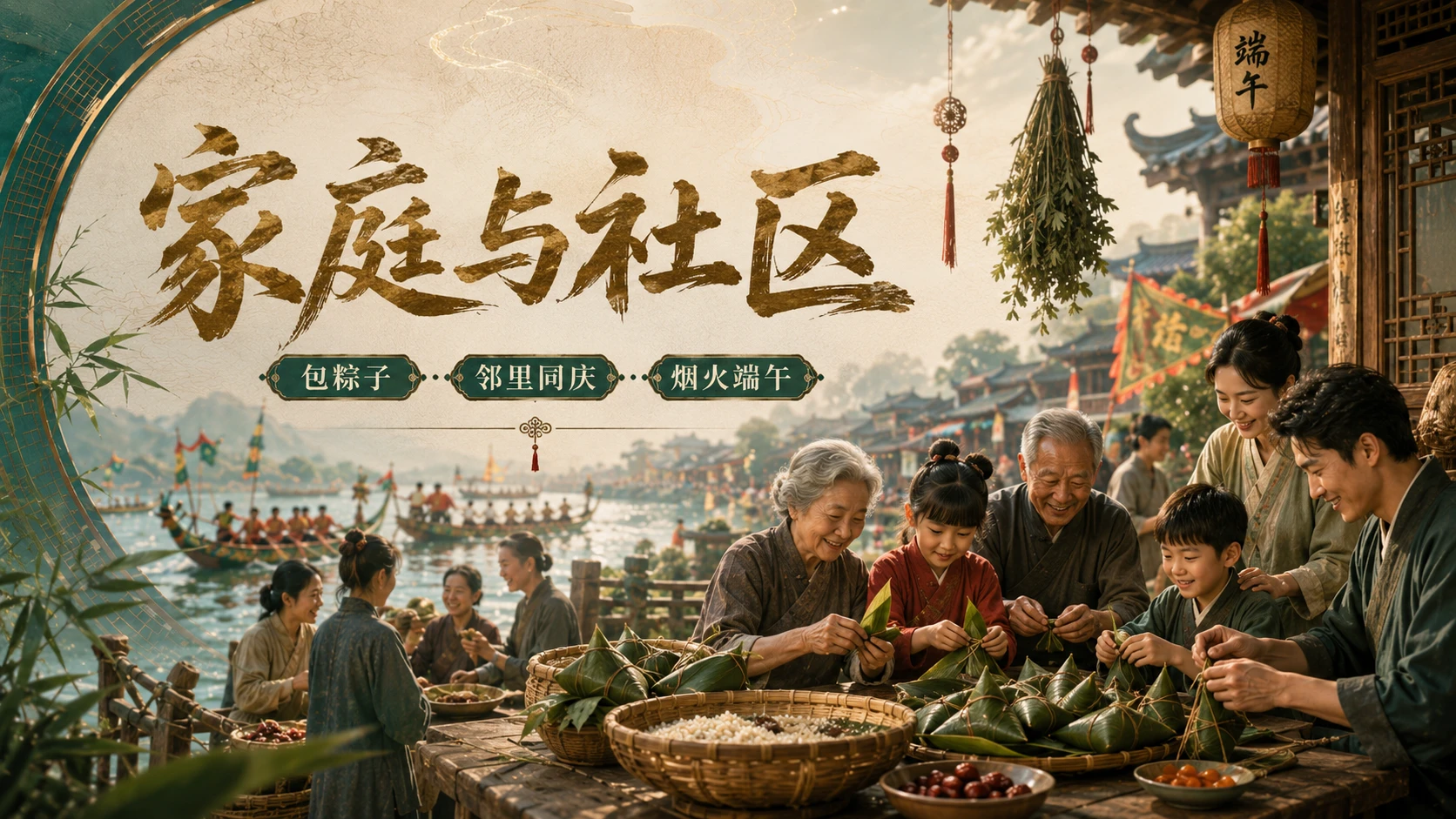 节日科普系列作品PPT——端午节 - 预览图13