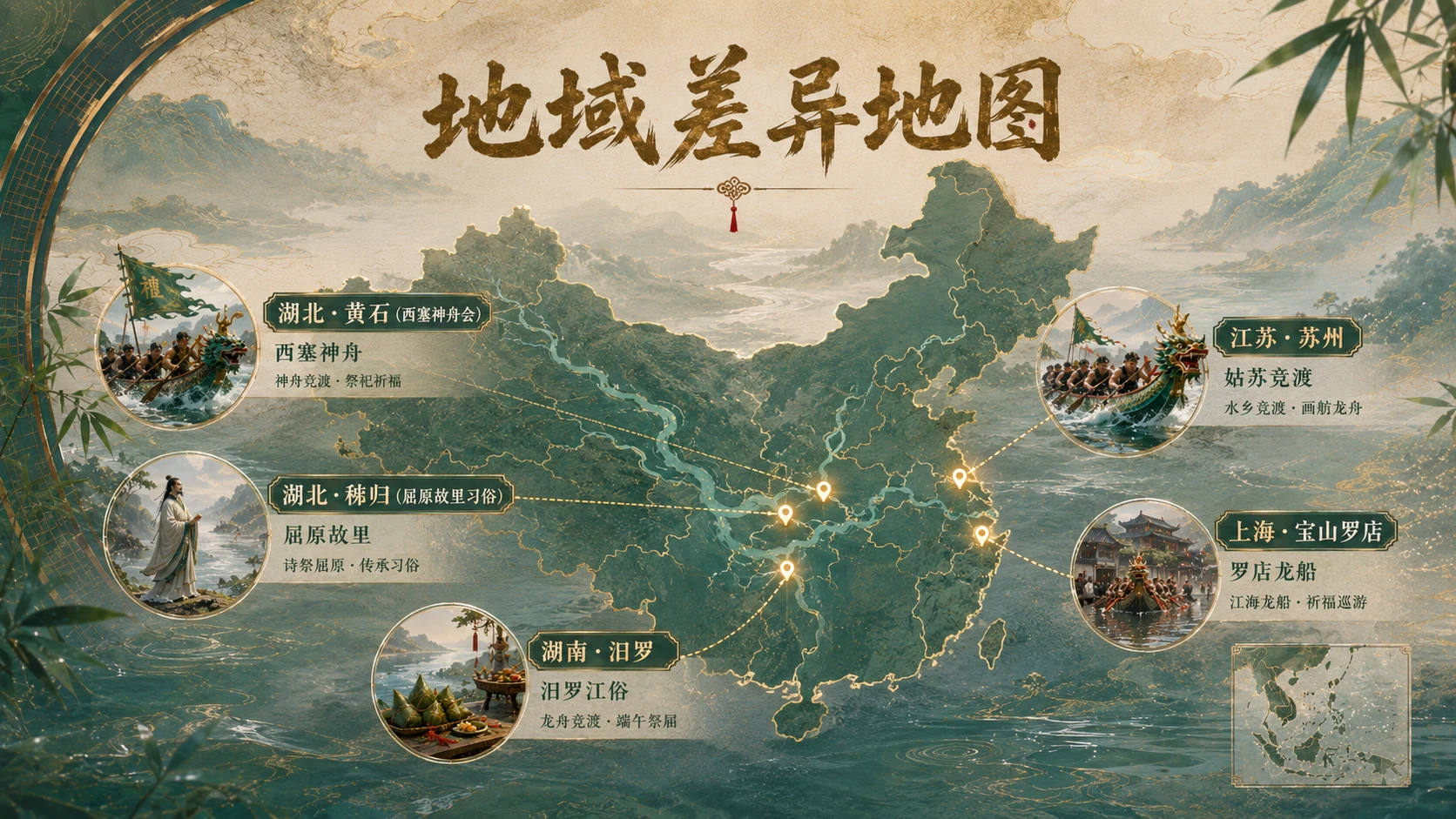节日科普系列作品PPT——端午节 - 预览图14