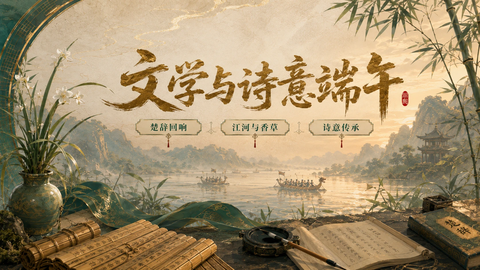 节日科普系列作品PPT——端午节 - 预览图15