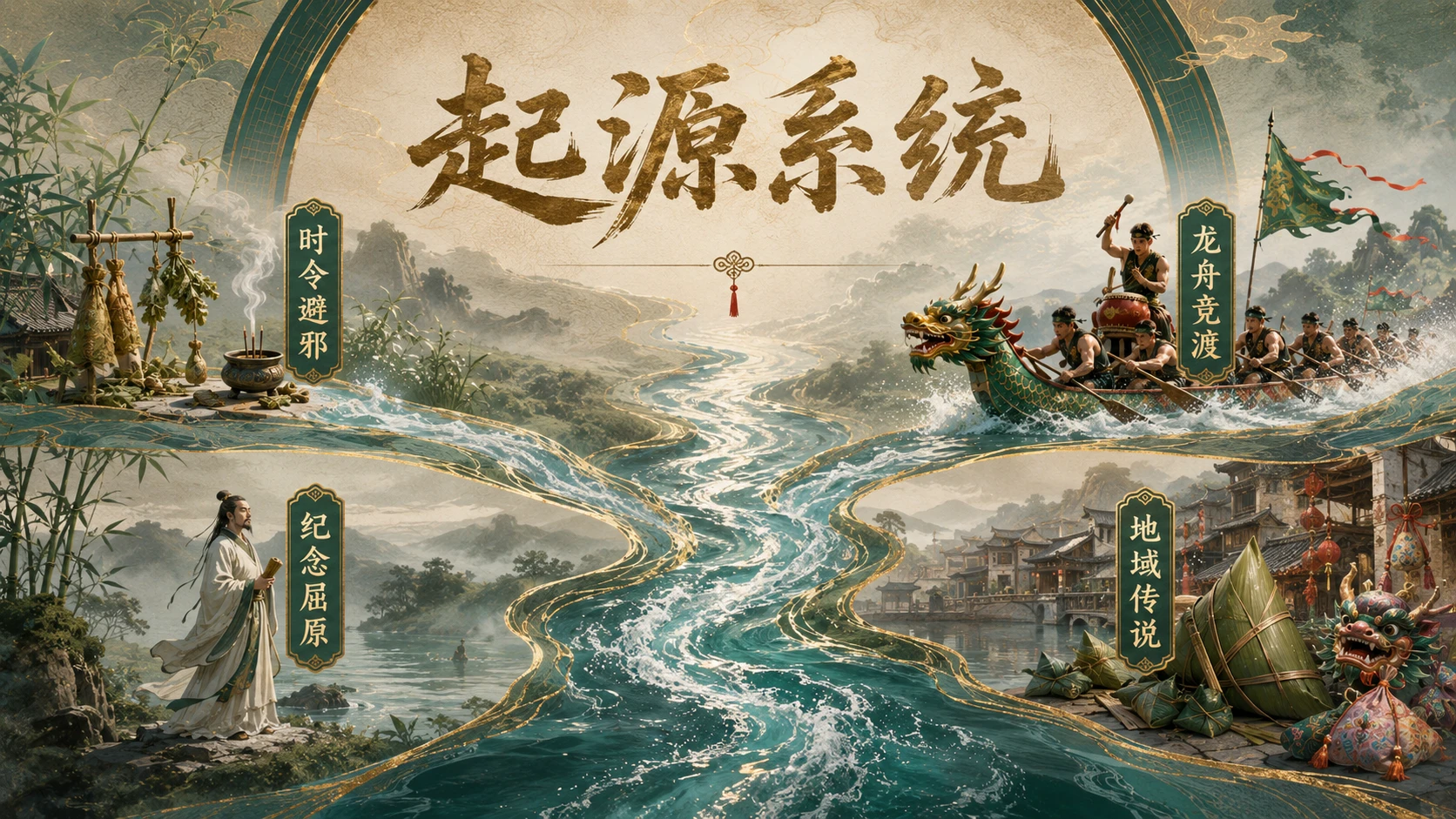 节日科普系列作品PPT——端午节 - 预览图5