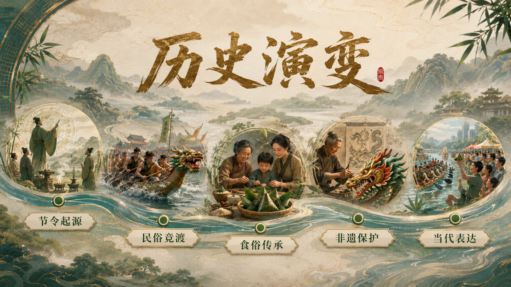 节日科普系列作品PPT——端午节 - 预览图7