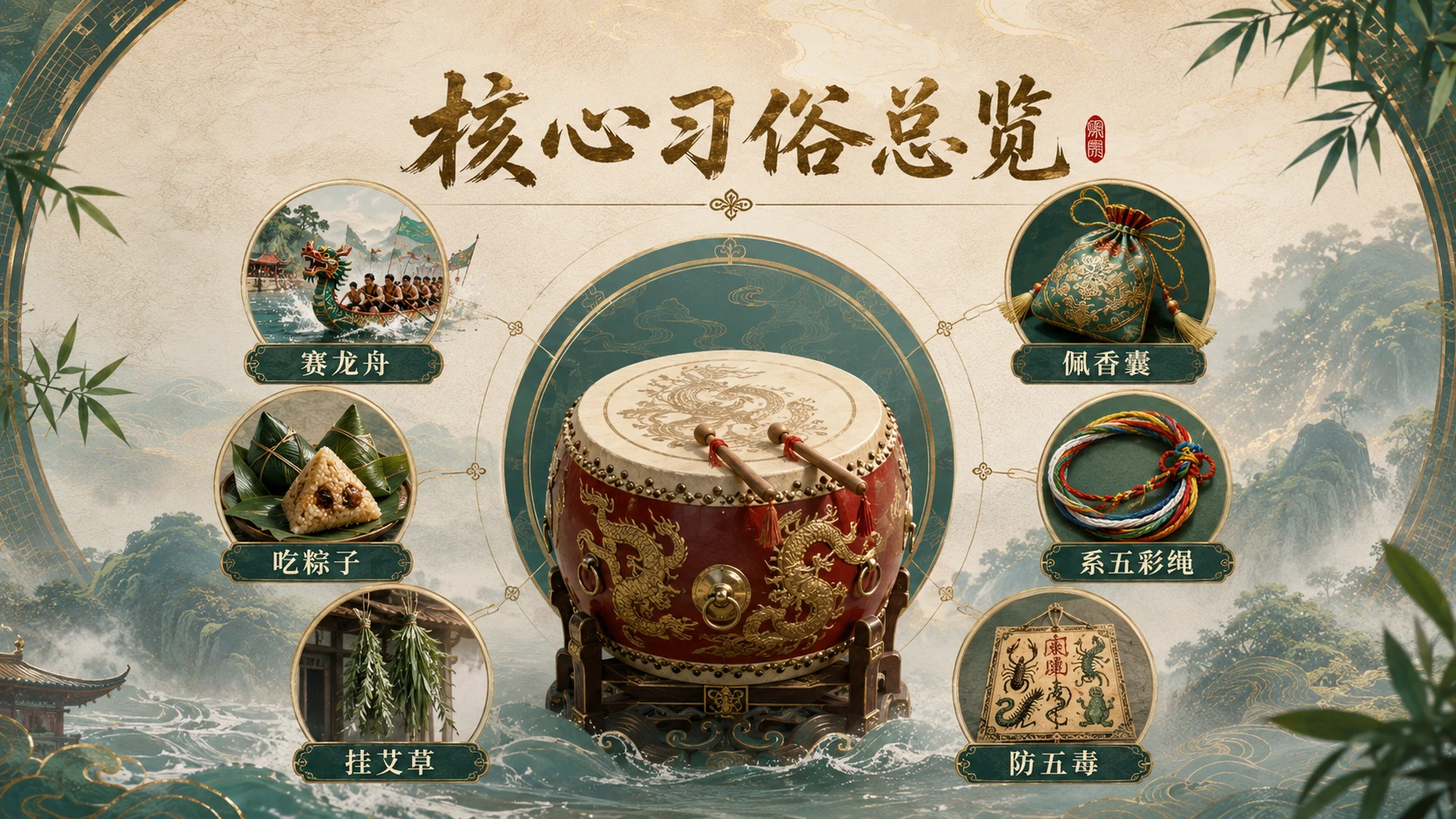 节日科普系列作品PPT——端午节 - 预览图8