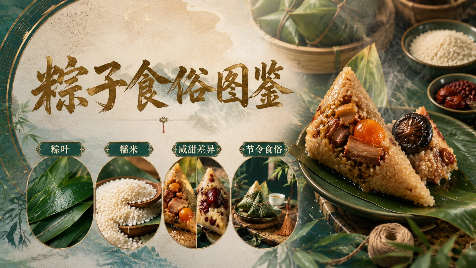 节日科普系列作品PPT——端午节 - 预览图10