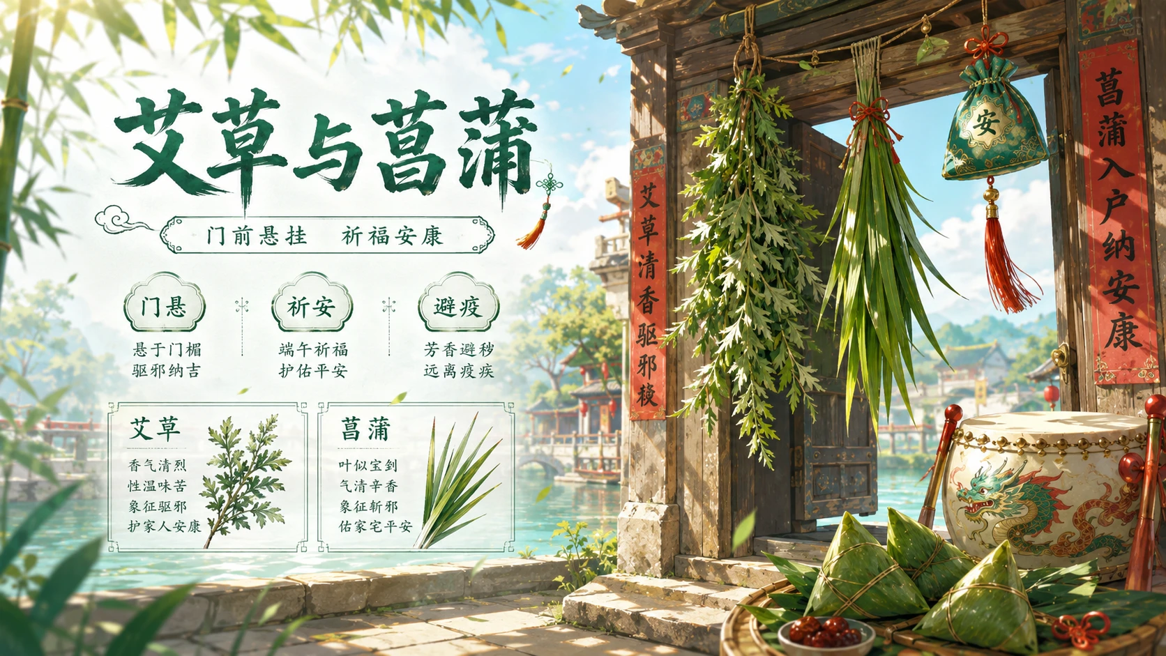节日科普系列作品PPT——端午节二次元 - 预览图11