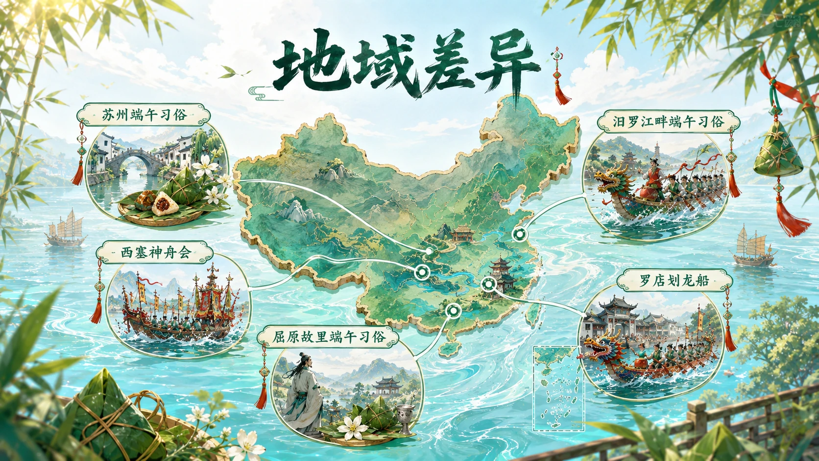 节日科普系列作品PPT——端午节二次元 - 预览图14