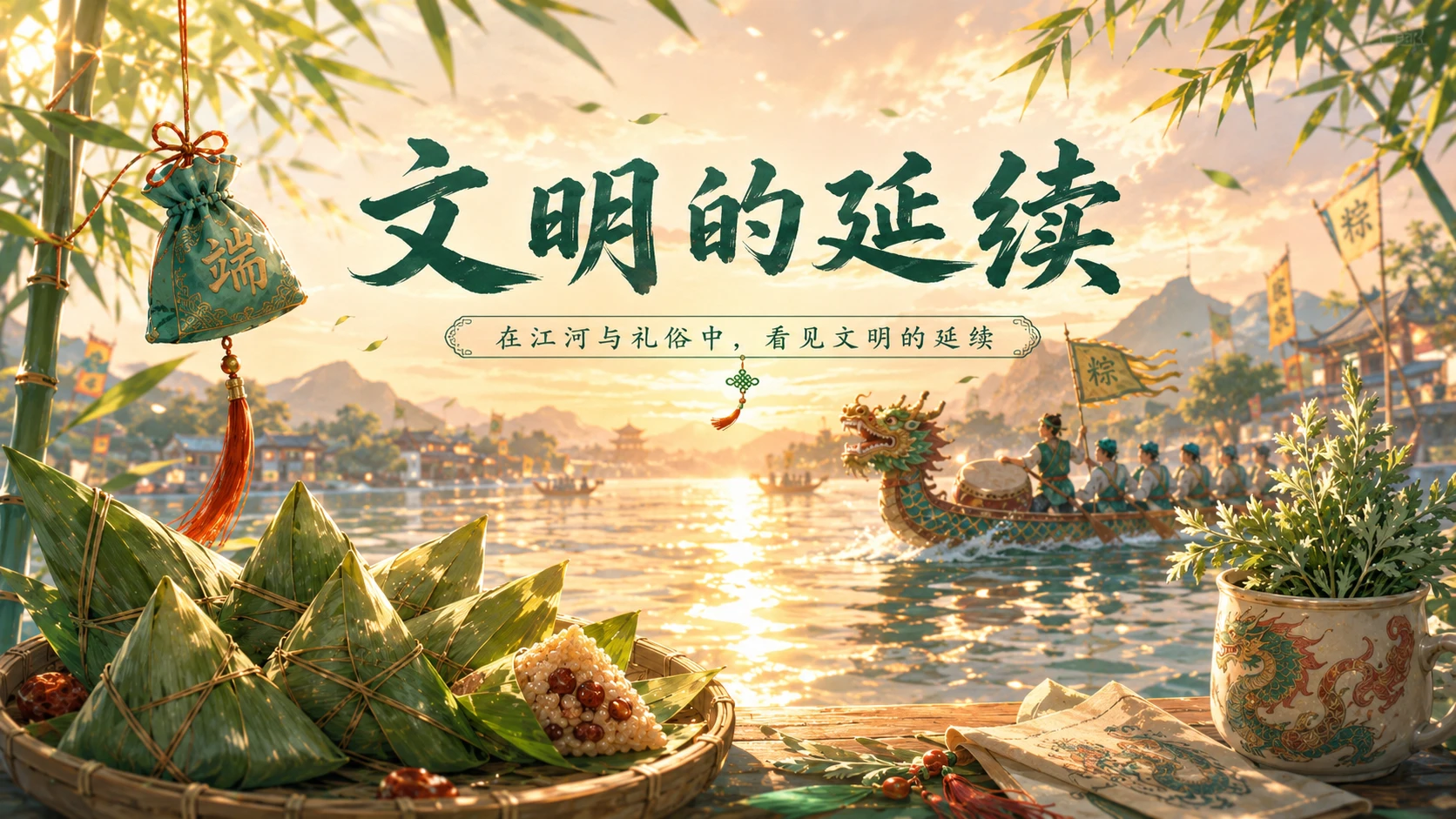 节日科普系列作品PPT——端午节二次元 - 预览图18