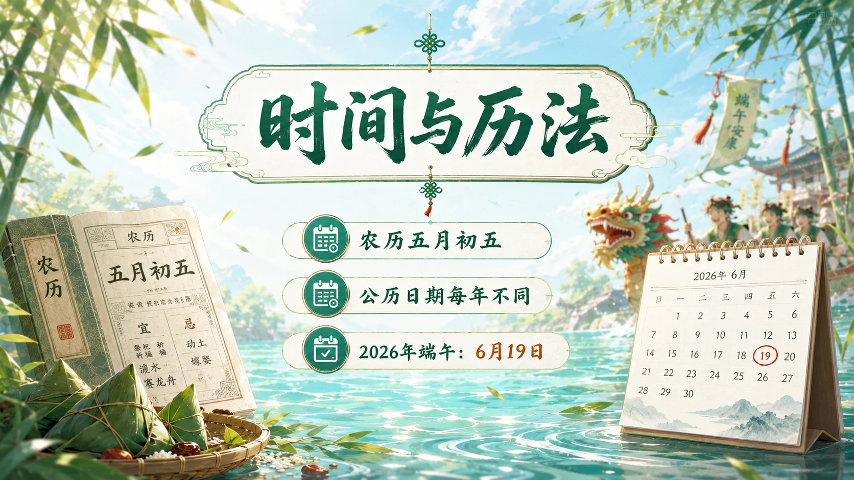 节日科普系列作品PPT——端午节二次元 - 预览图4