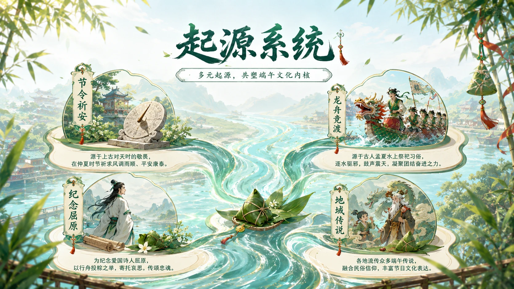 节日科普系列作品PPT——端午节二次元 - 预览图5