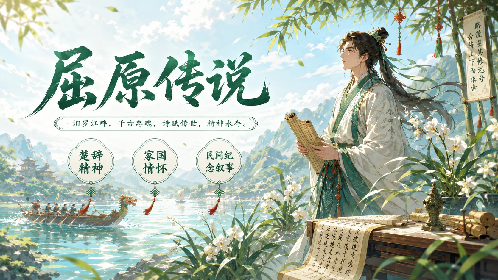节日科普系列作品PPT——端午节二次元 - 预览图6