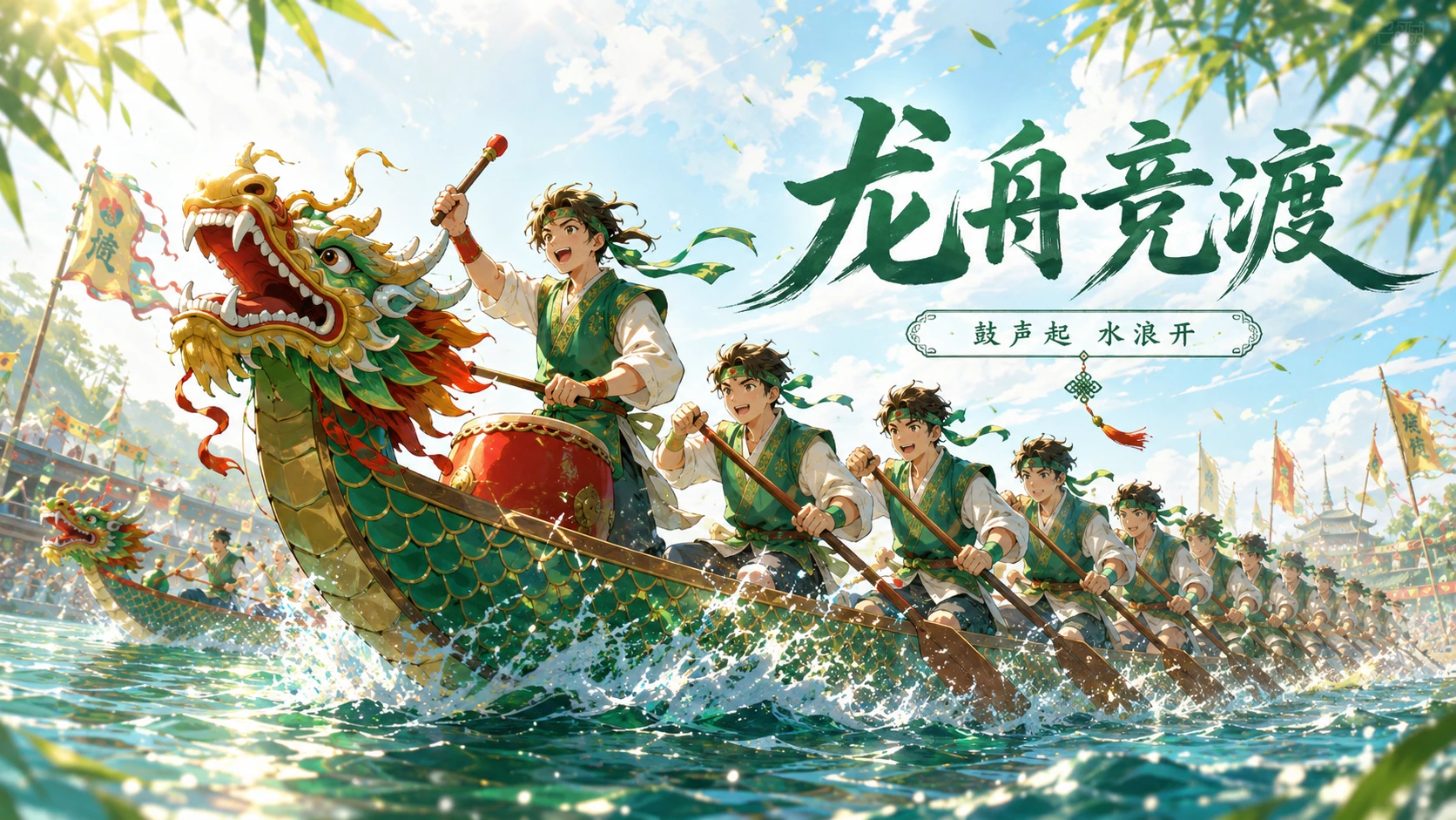 节日科普系列作品PPT——端午节二次元 - 预览图9