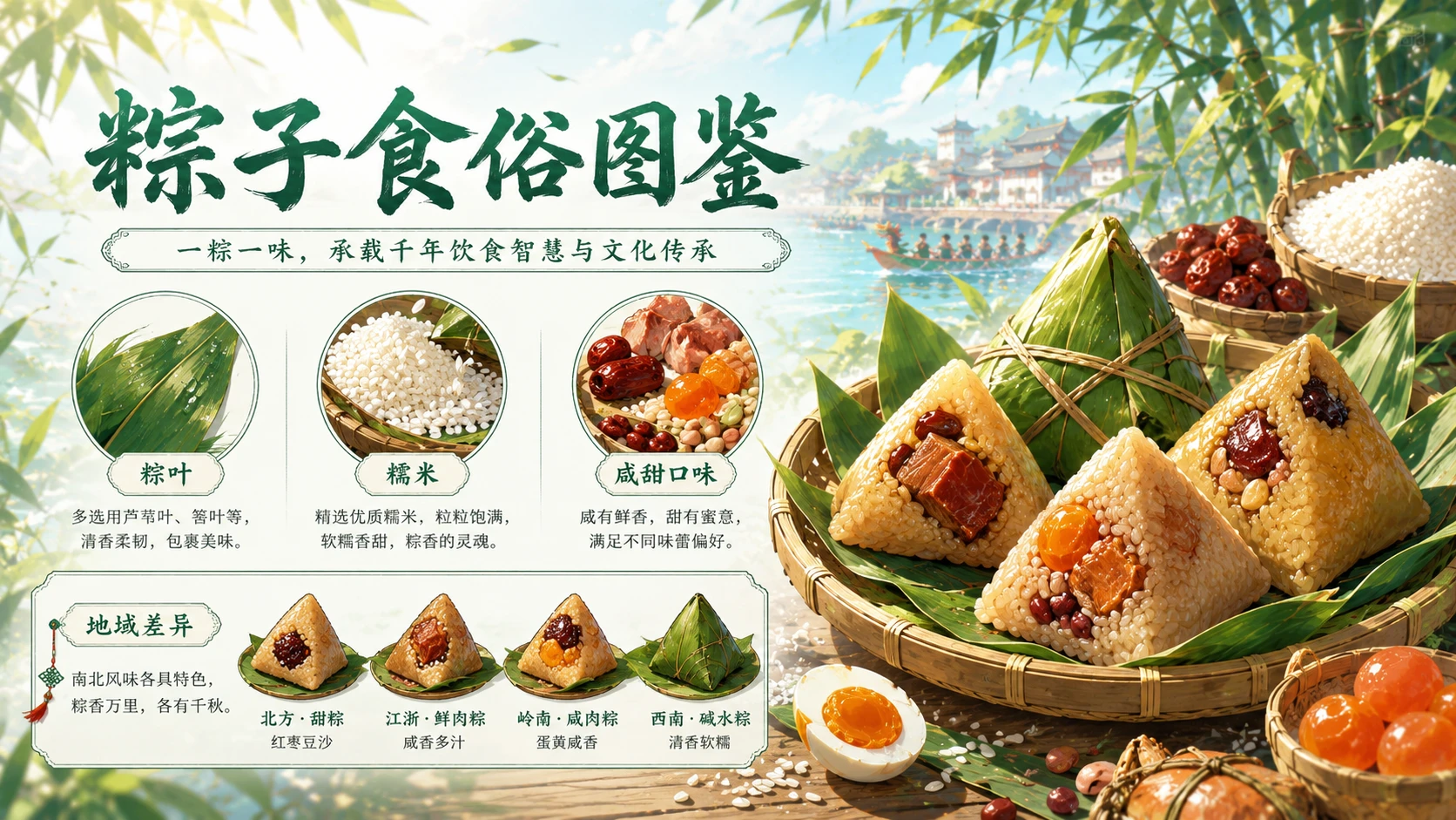 节日科普系列作品PPT——端午节二次元 - 预览图10