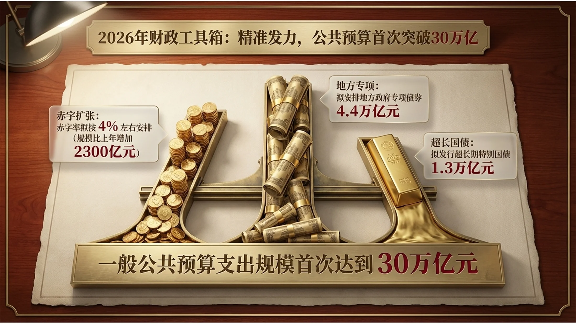 桃木纹理风格政府工作报告PPT - 预览图6