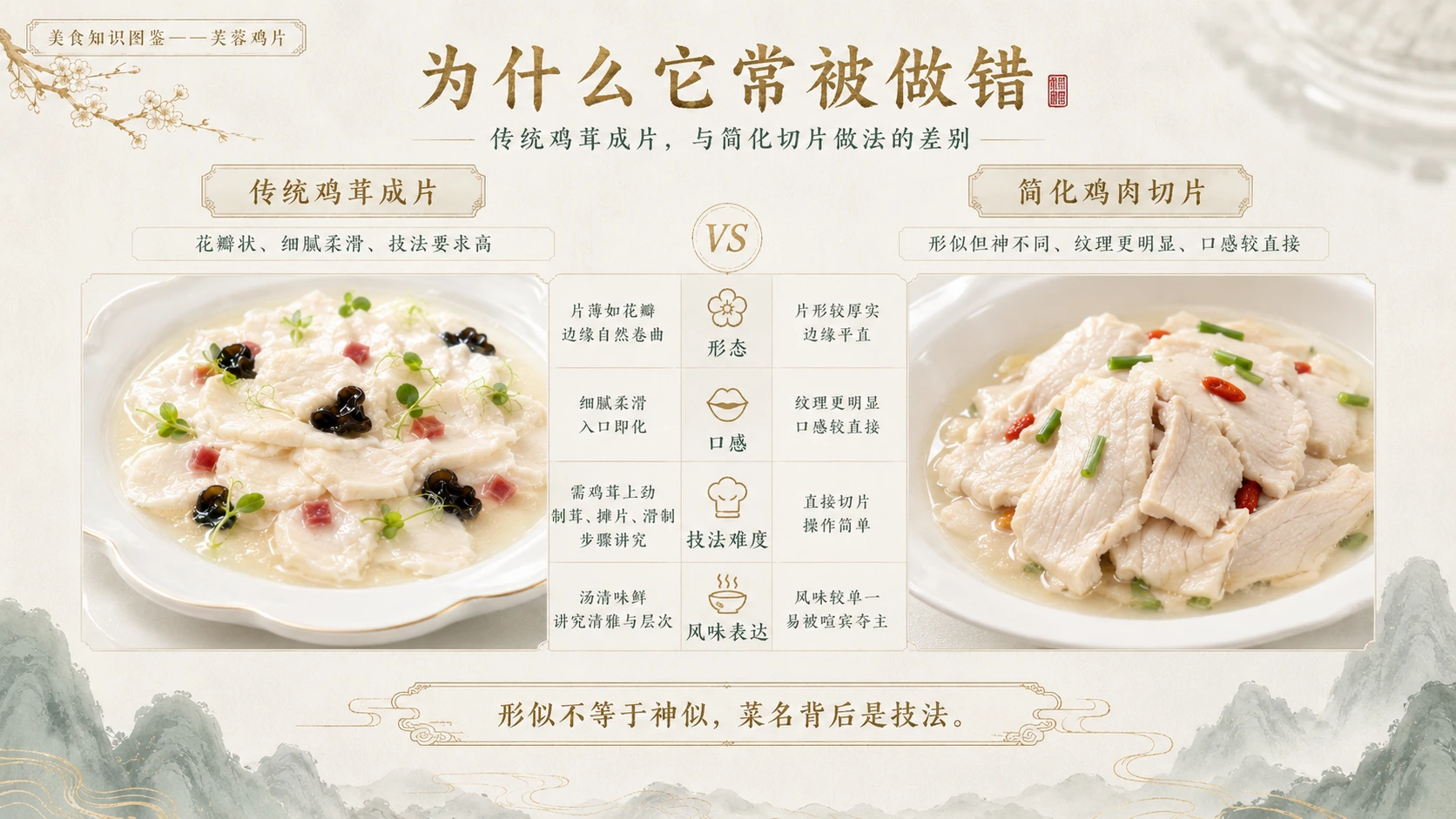万物知识图鉴系列作品PPT——芙蓉鸡片 - 预览图5