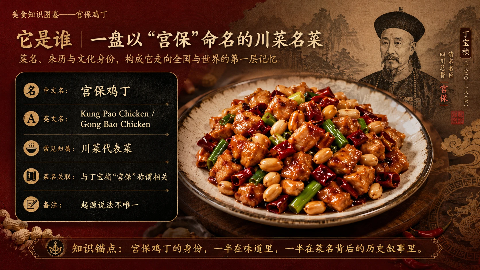 万物知识图鉴系列作品PPT——宫保鸡丁 - 预览图2