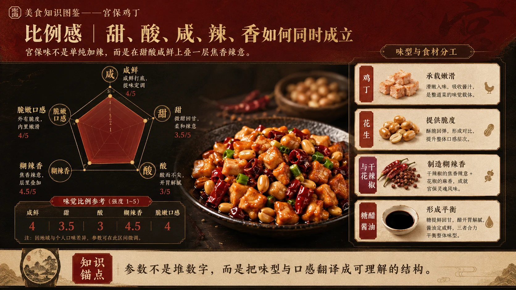 万物知识图鉴系列作品PPT——宫保鸡丁 - 预览图4