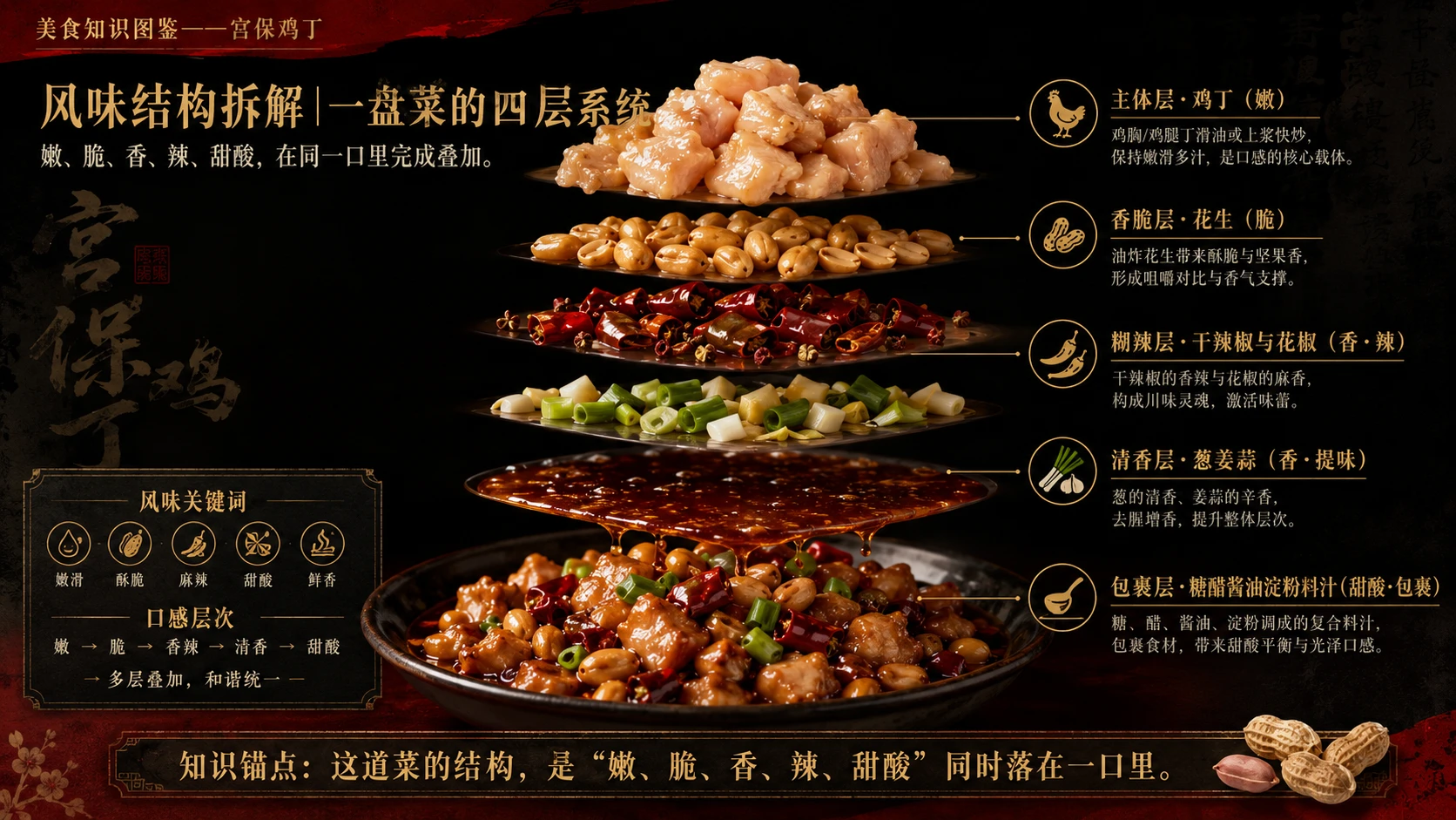 万物知识图鉴系列作品PPT——宫保鸡丁 - 预览图5