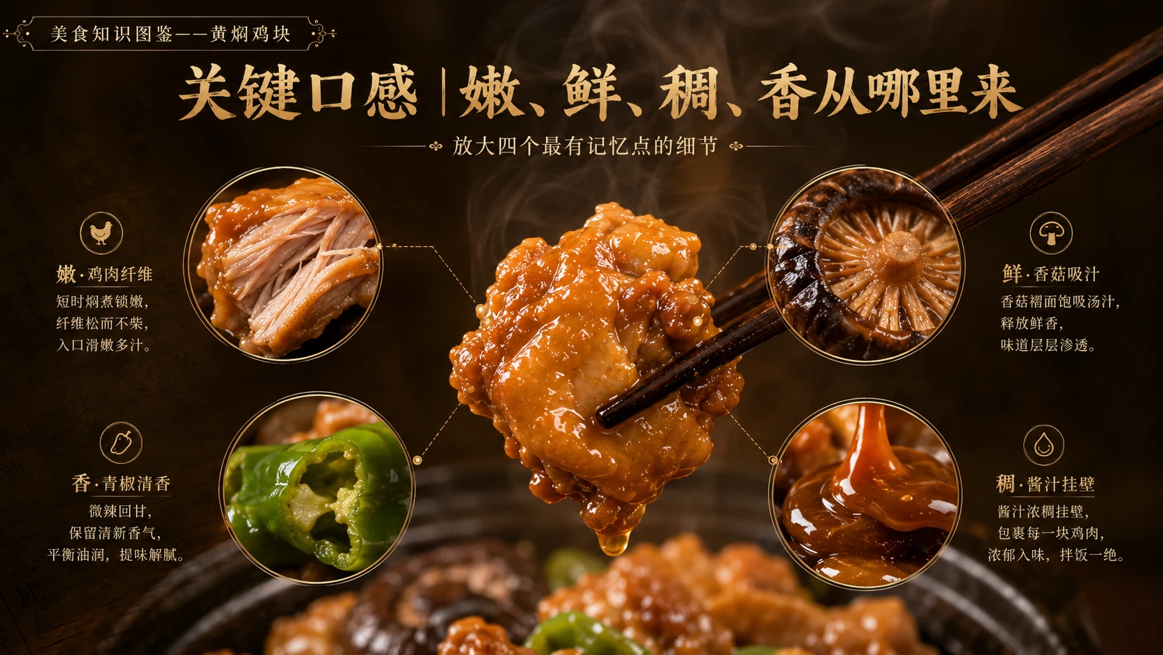 万物知识图鉴系列作品PPT——黄焖鸡块 - 预览图7