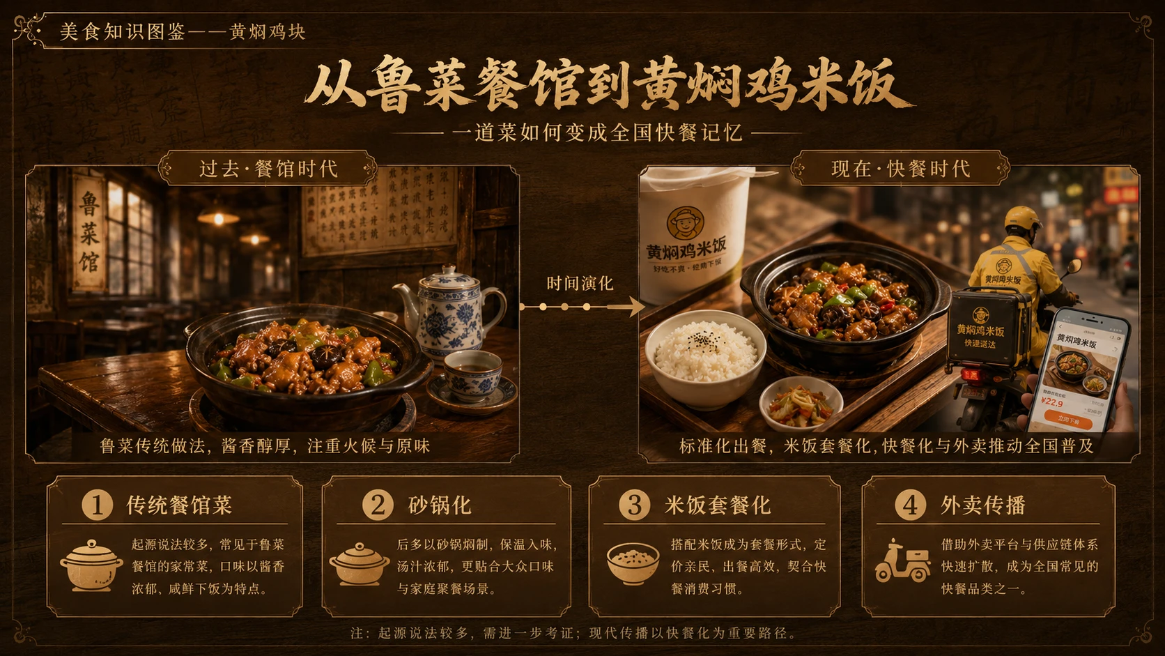 万物知识图鉴系列作品PPT——黄焖鸡块 - 预览图8