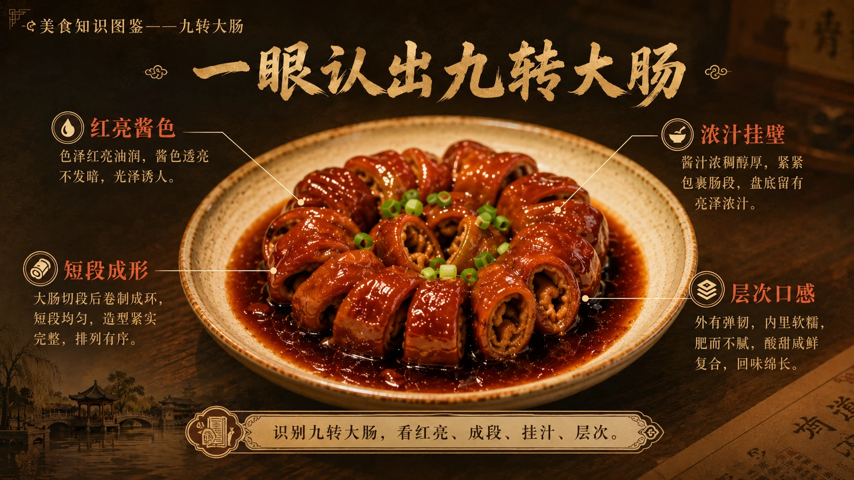 万物知识图鉴系列作品PPT——九转大肠 - 预览图3