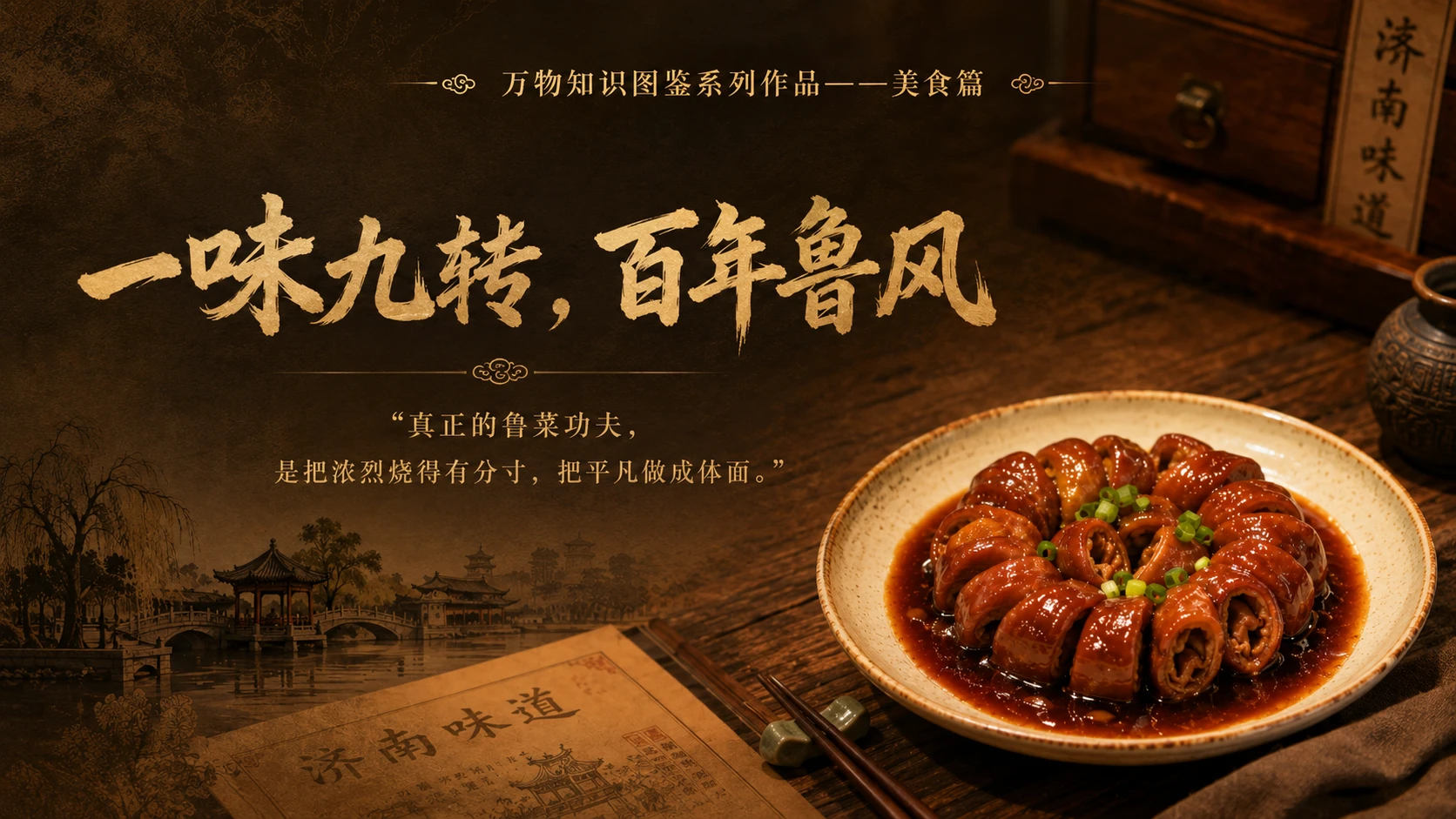 万物知识图鉴系列作品PPT——九转大肠 - 预览图10