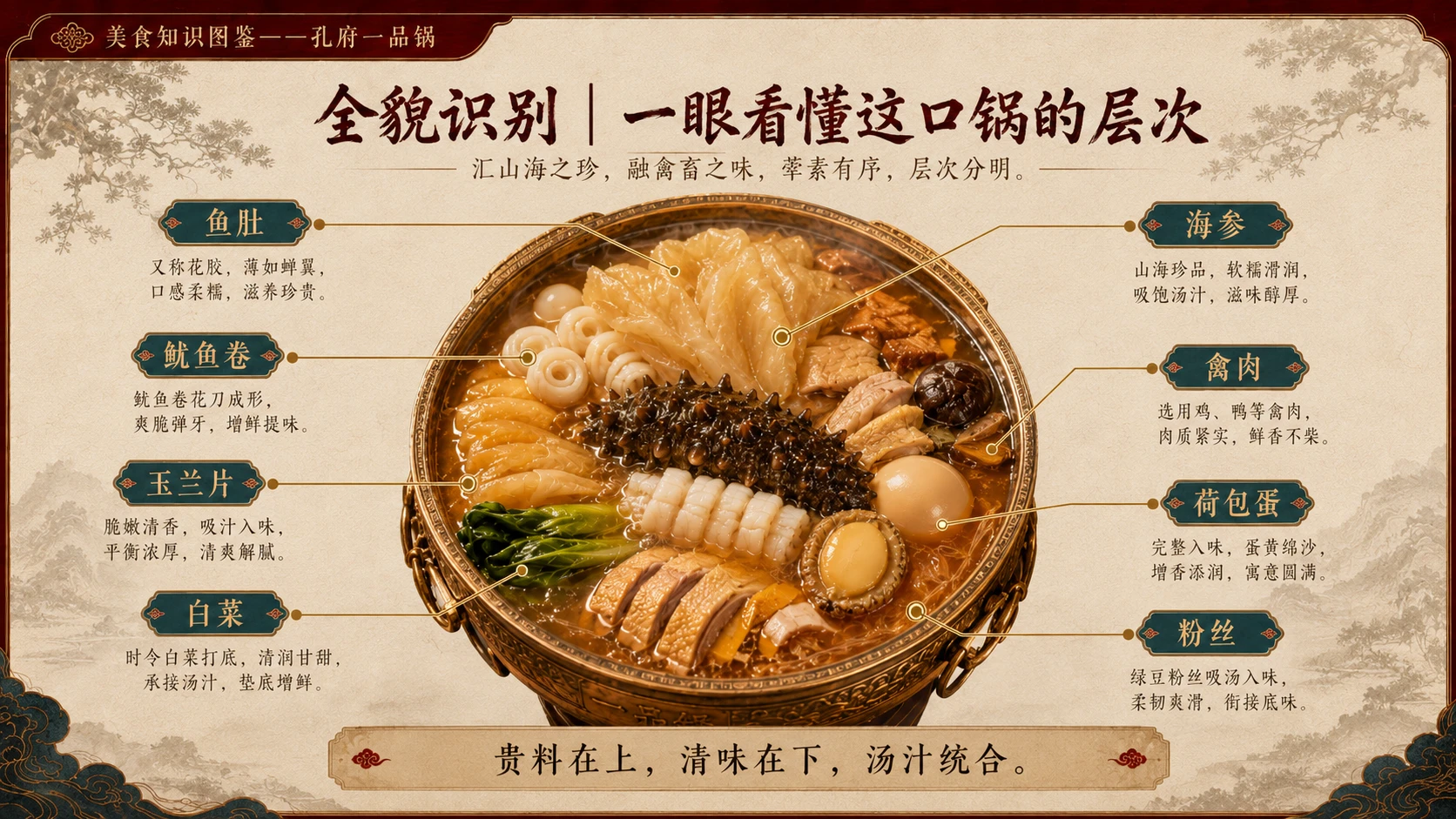 万物知识图鉴系列作品PPT——孔府一品锅 - 预览图3