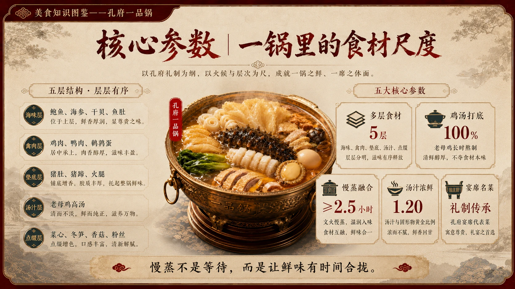 万物知识图鉴系列作品PPT——孔府一品锅 - 预览图4