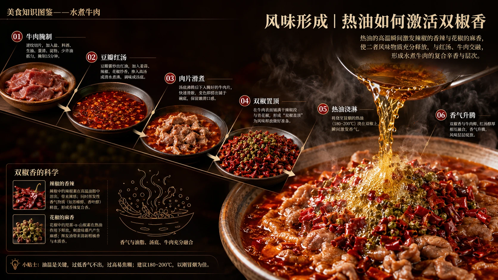 万物知识图鉴系列作品PPT——水煮牛肉 - 预览图6