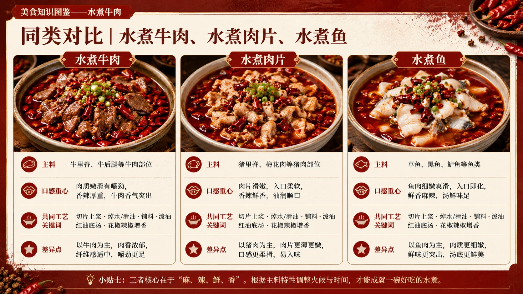 万物知识图鉴系列作品PPT——水煮牛肉 - 预览图8