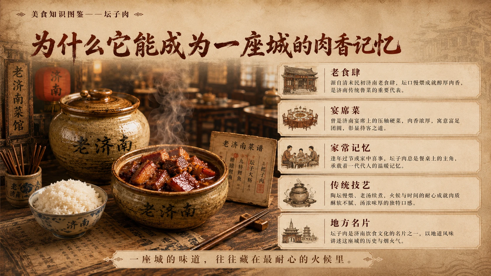 万物知识图鉴系列作品PPT——坛子肉 - 预览图9