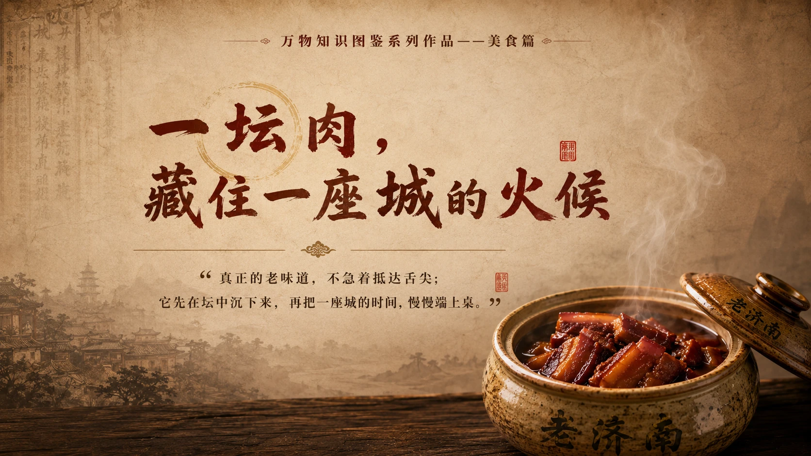 万物知识图鉴系列作品PPT——坛子肉 - 预览图10