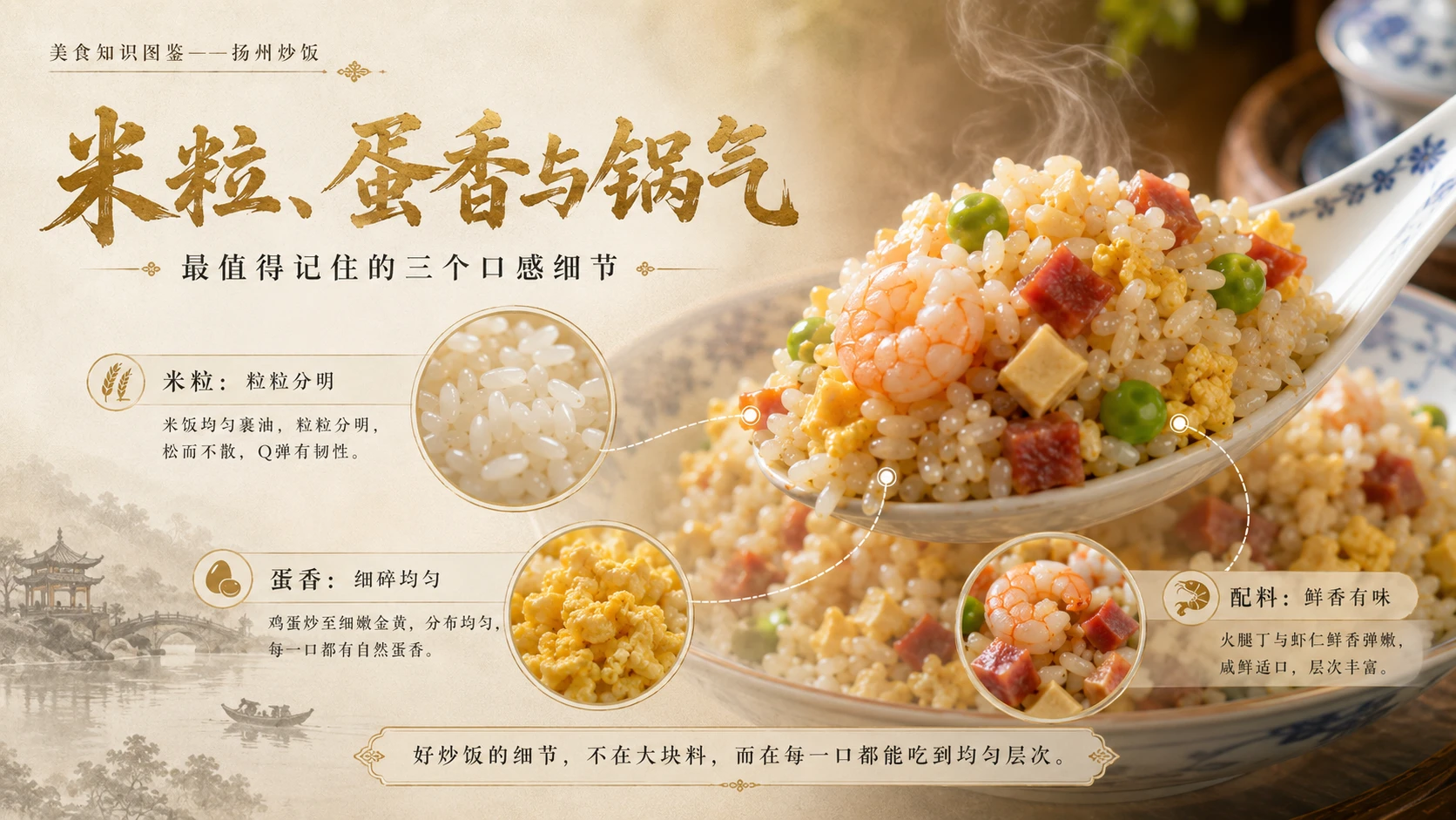 万物知识图鉴系列作品PPT——扬州炒饭 - 预览图7