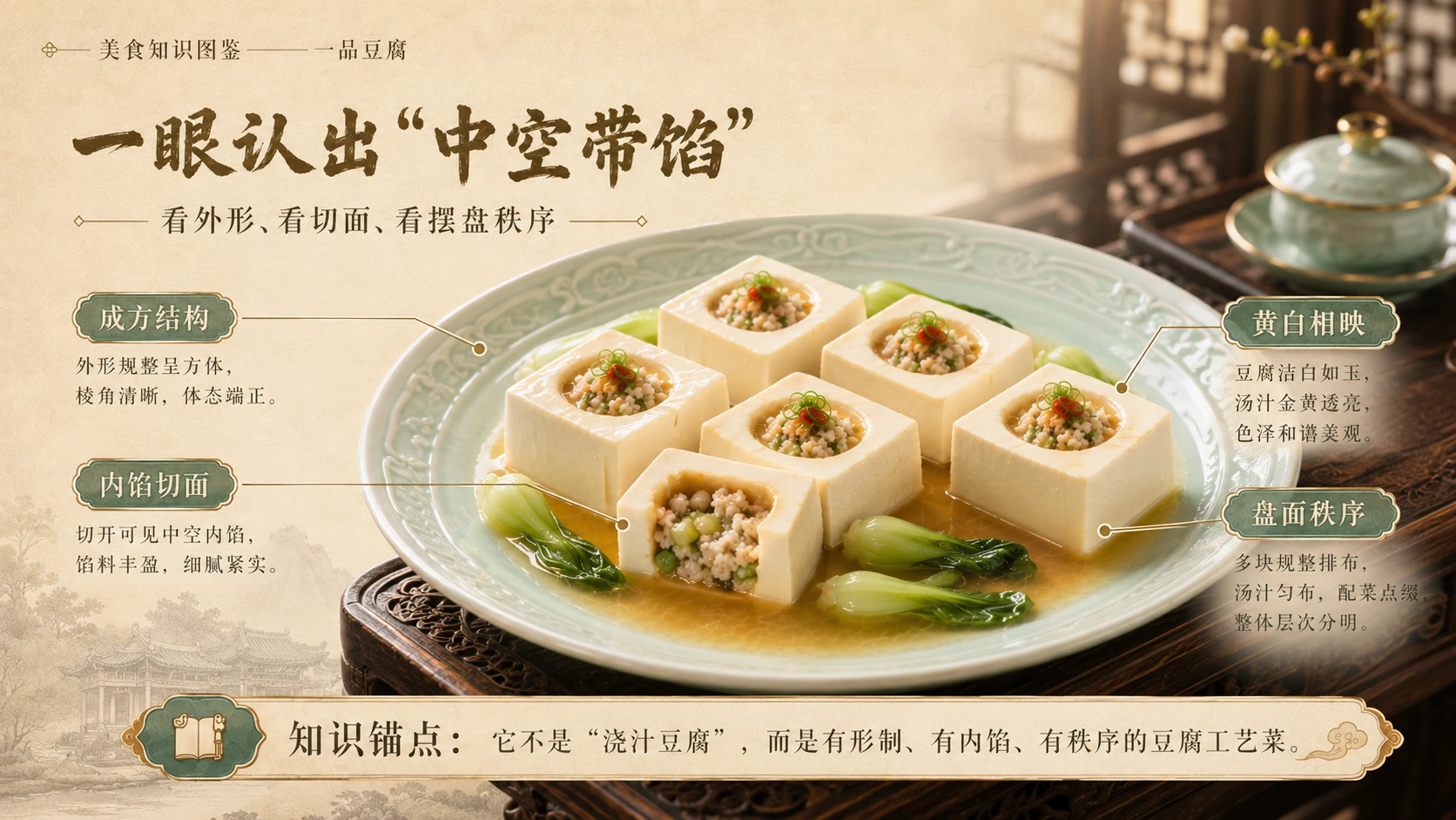 万物知识图鉴系列作品PPT——一品豆腐 - 预览图3