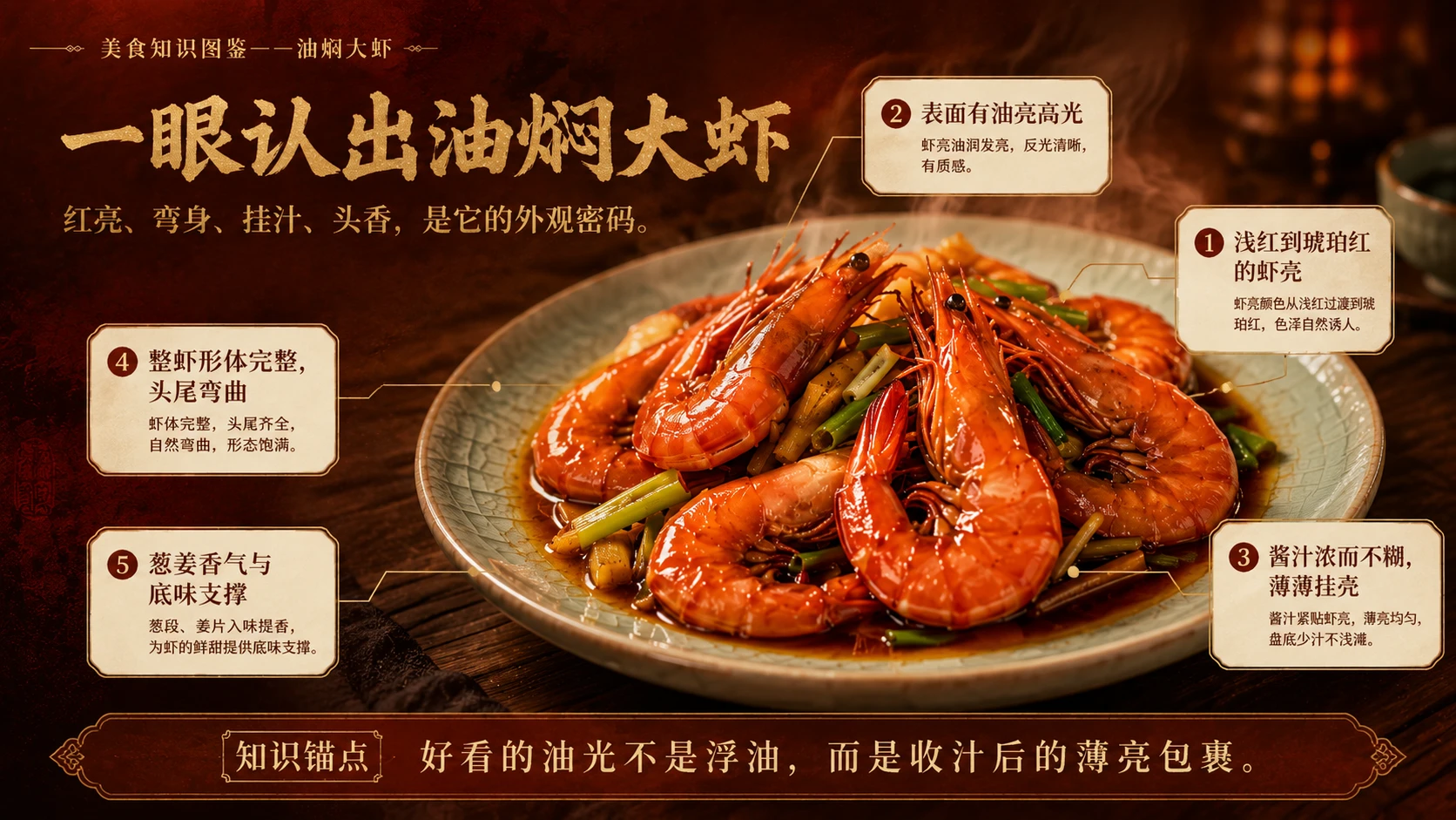 万物知识图鉴系列作品PPT——油焖大虾 - 预览图3