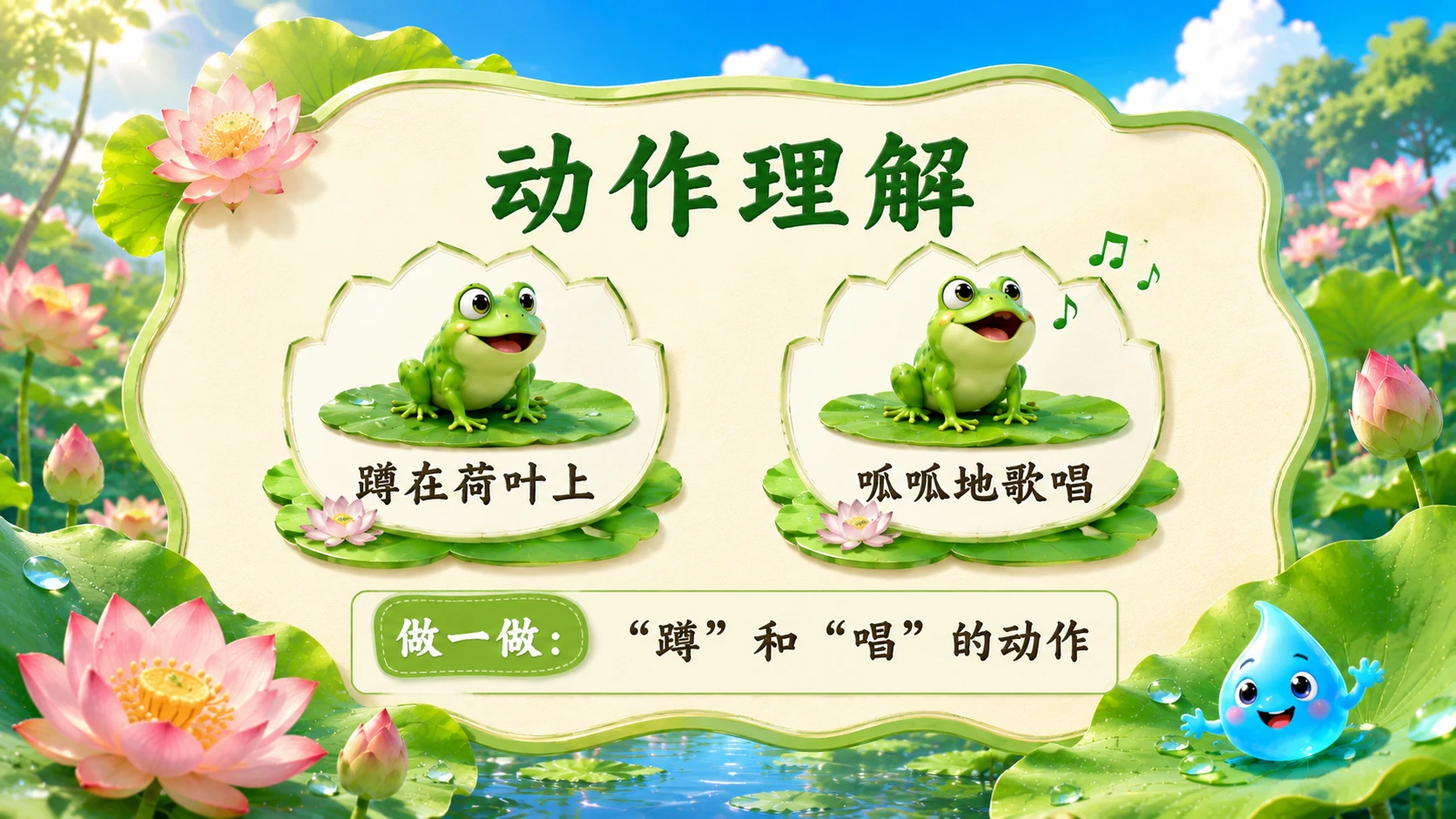小学语文课件《荷叶圆圆》 - 预览图8