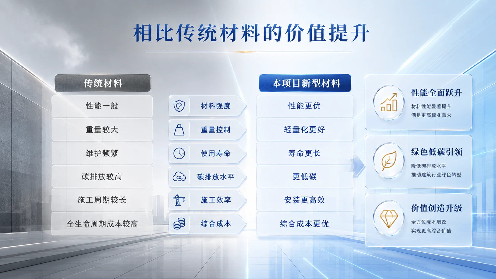 中国创新创业大赛路演PPT——建筑行业高性能低碳新材料解决方案 - 预览图10